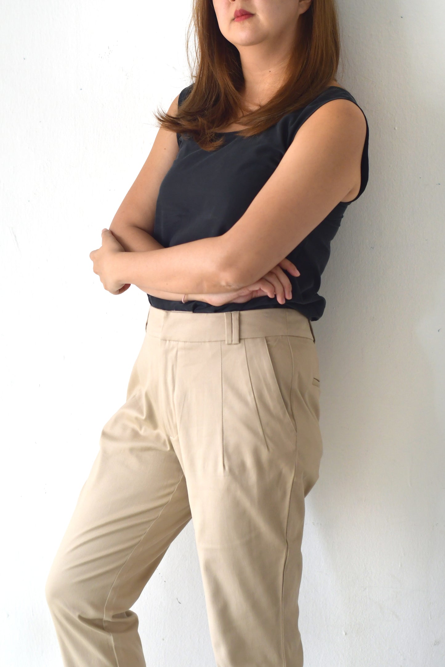 Reset Sale/ Ciggie Pants/ Sand
