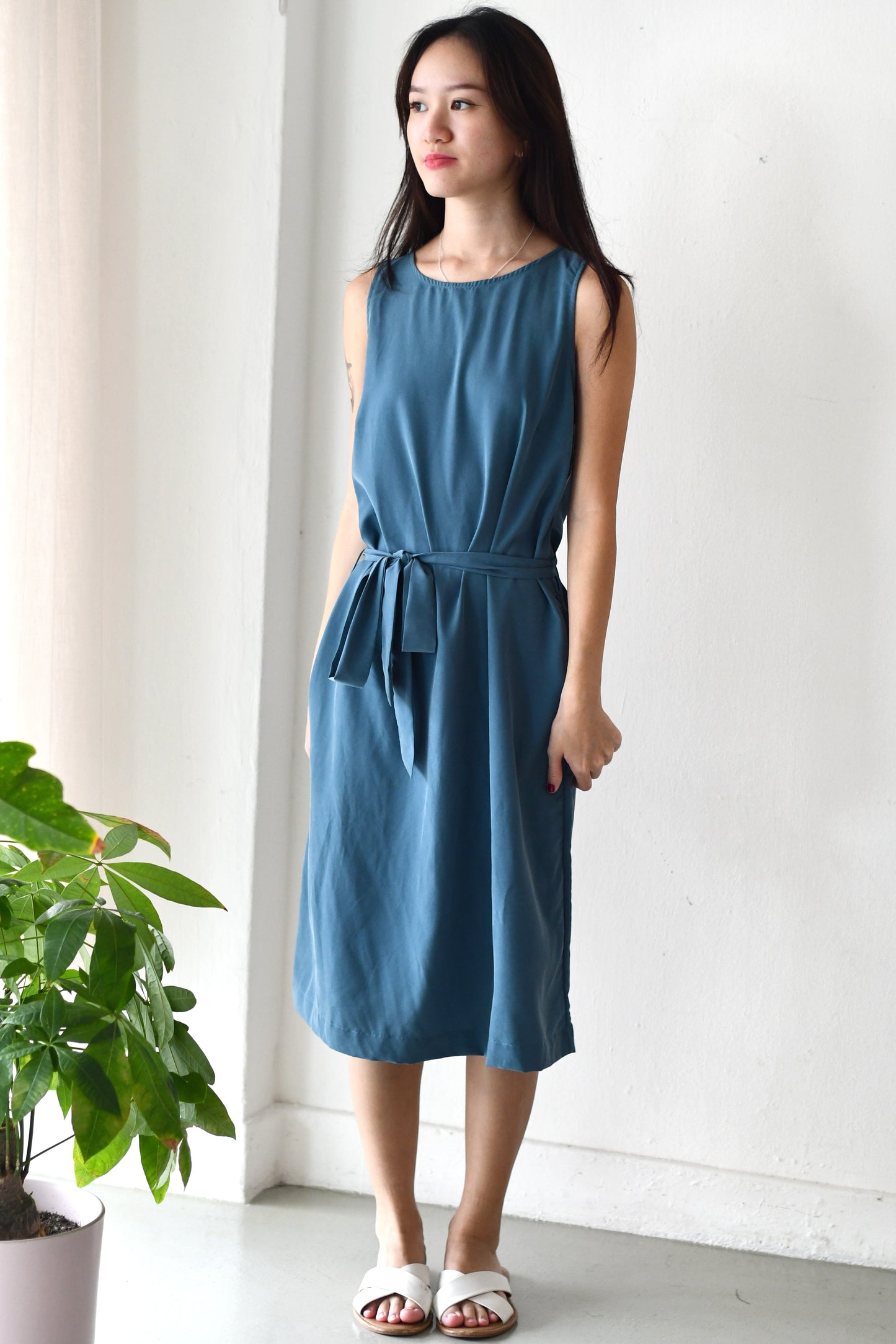 Ease Shift Dress / Mist