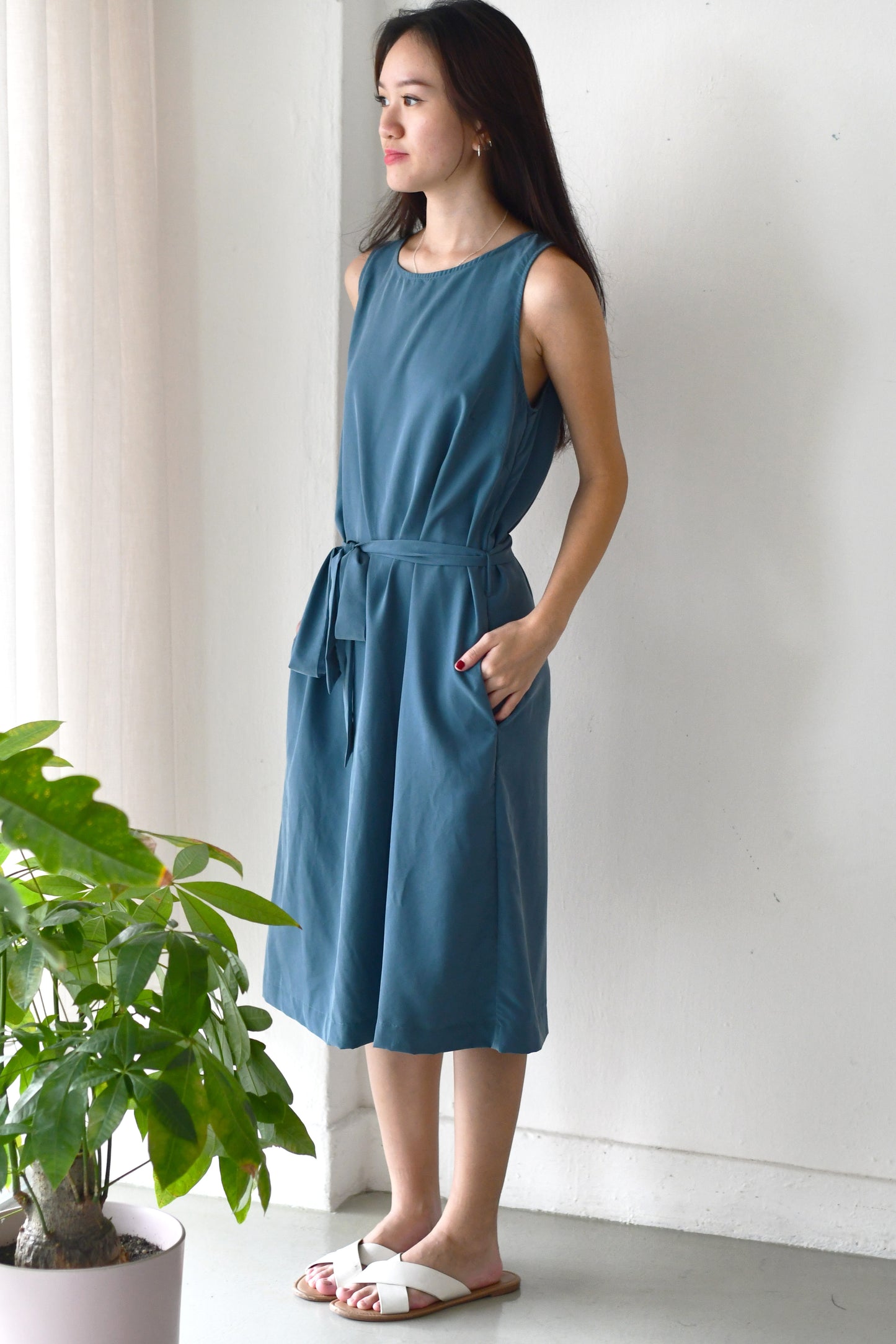 Ease Shift Dress / Mist