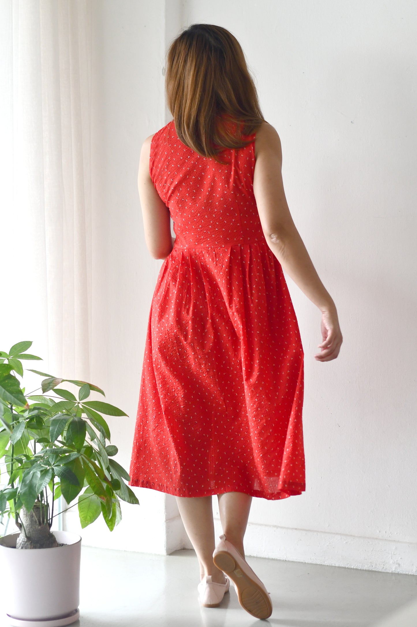 Jamie Dress / Red Dazzle