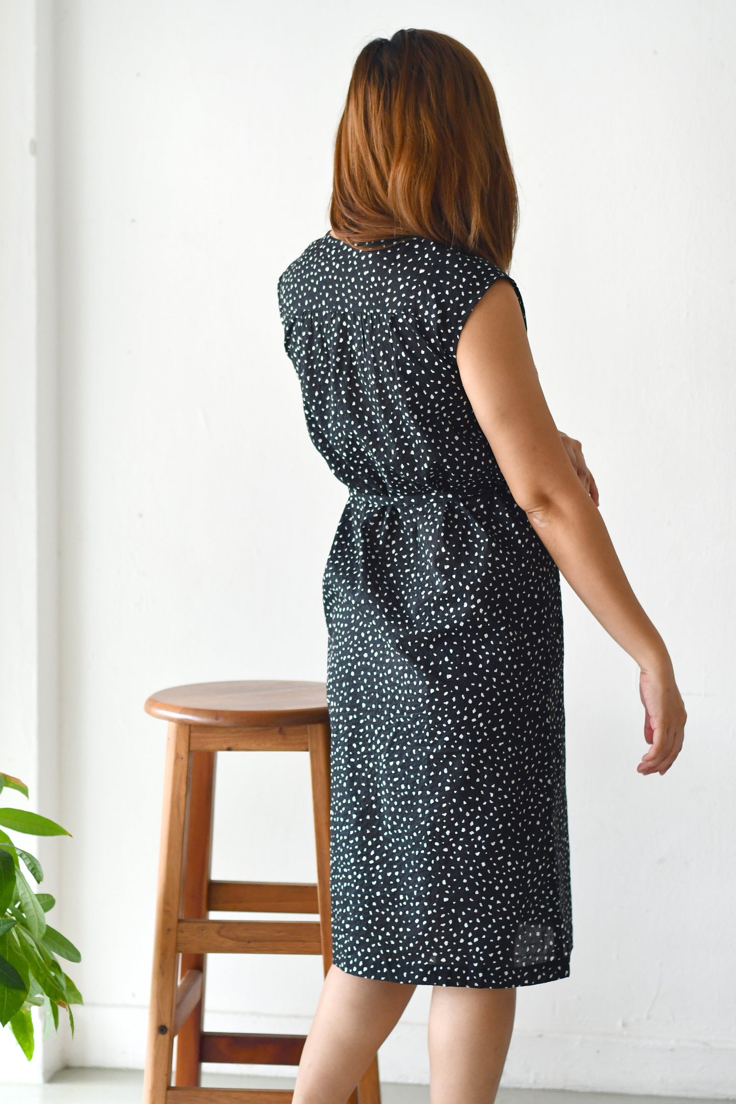 Lea Dress / Black Daze