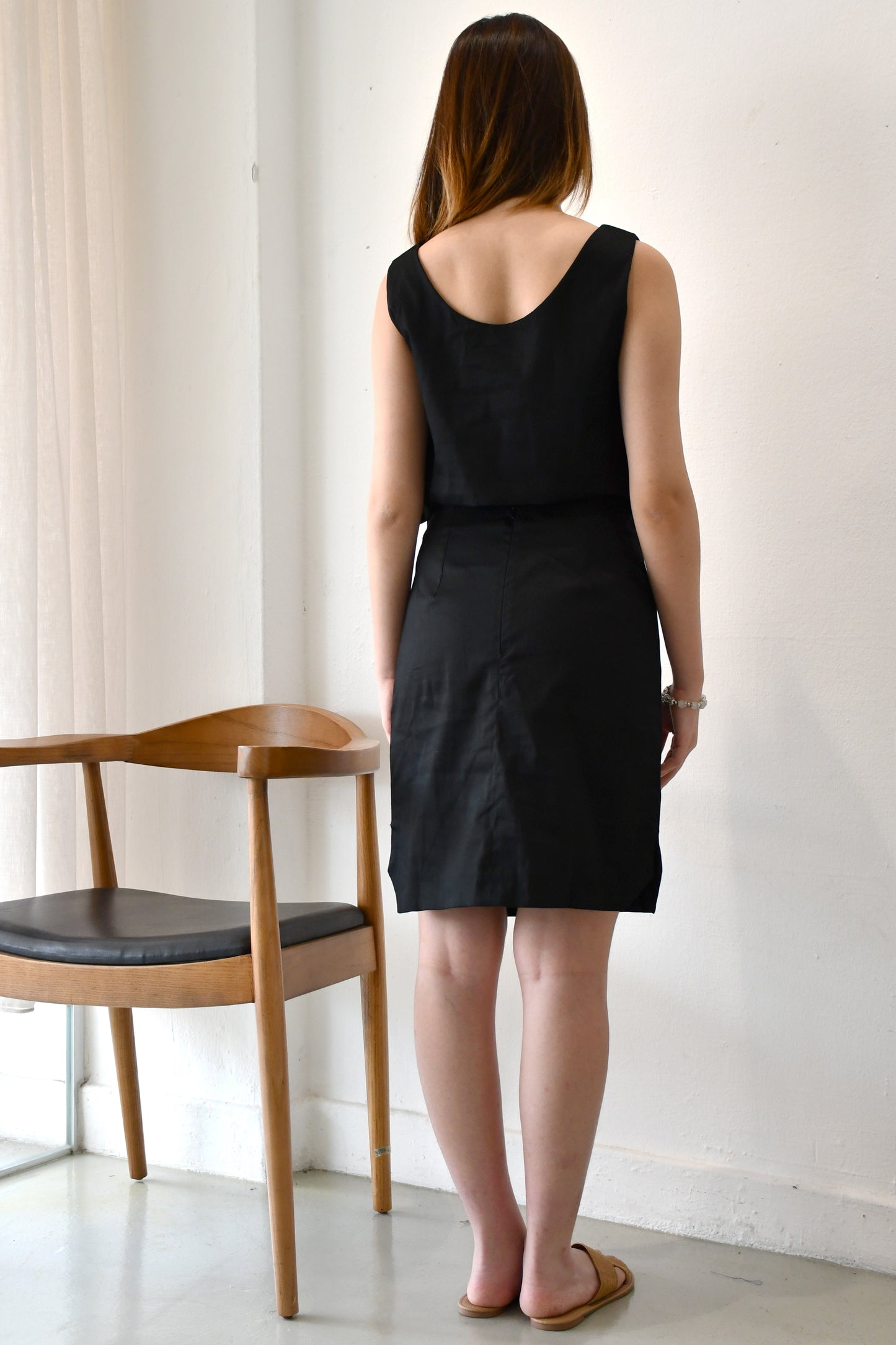 Archive Sale/ Mirror Dress / Black