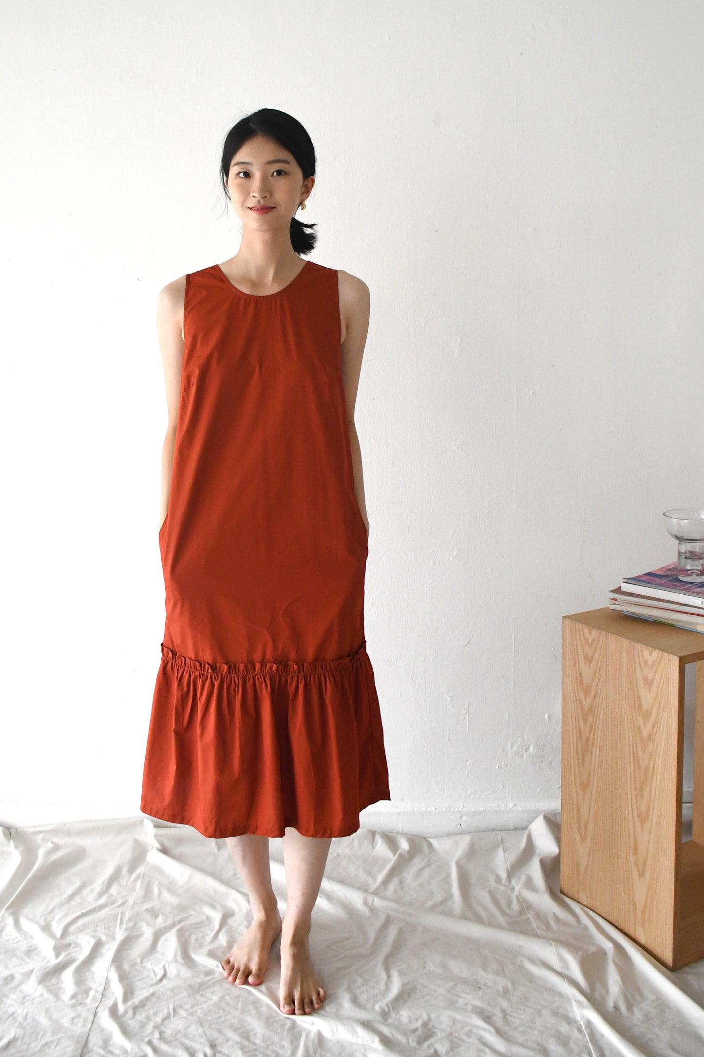 Natalie Dress /Burnt Sienna