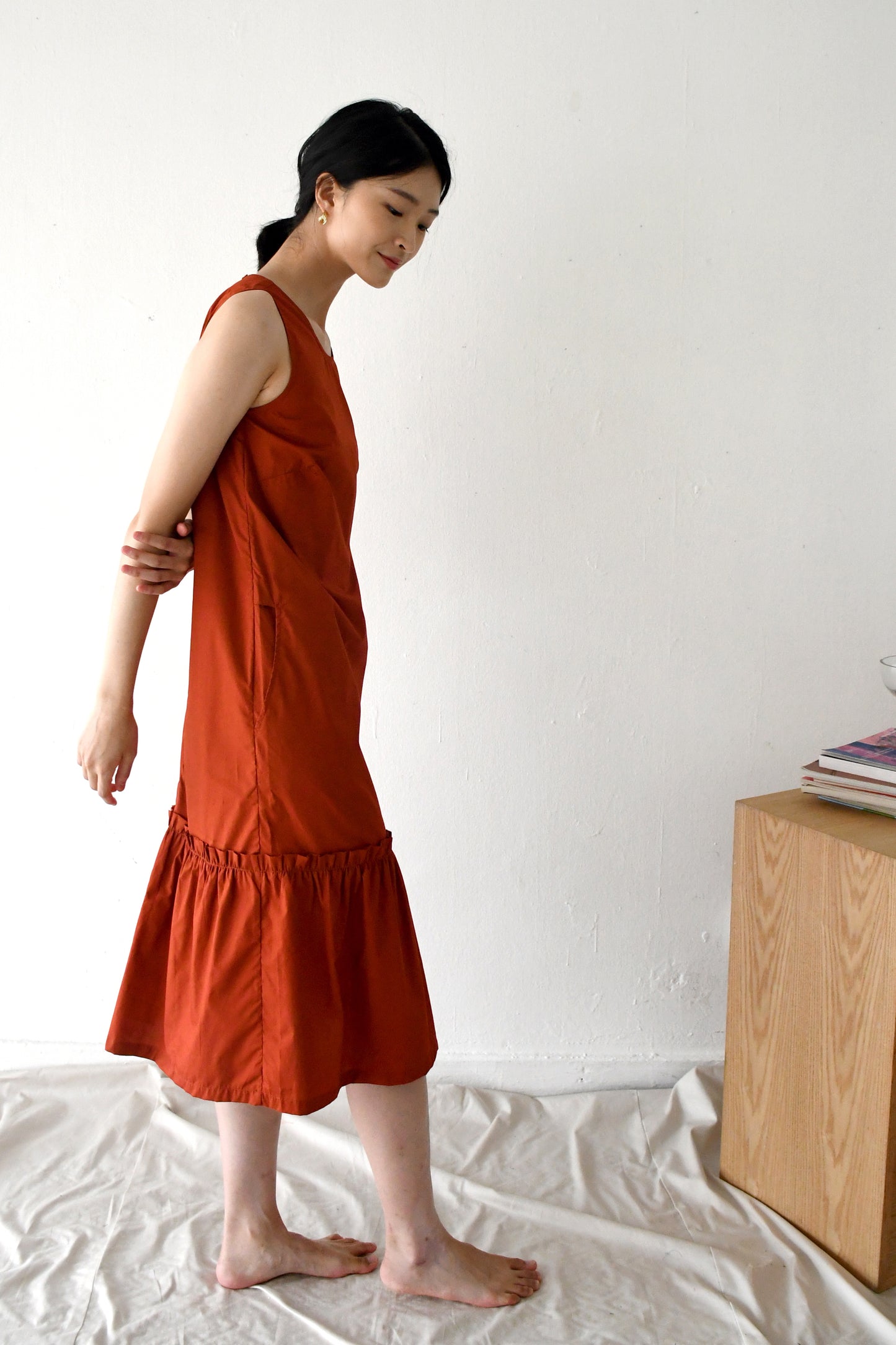 Natalie Dress /Burnt Sienna