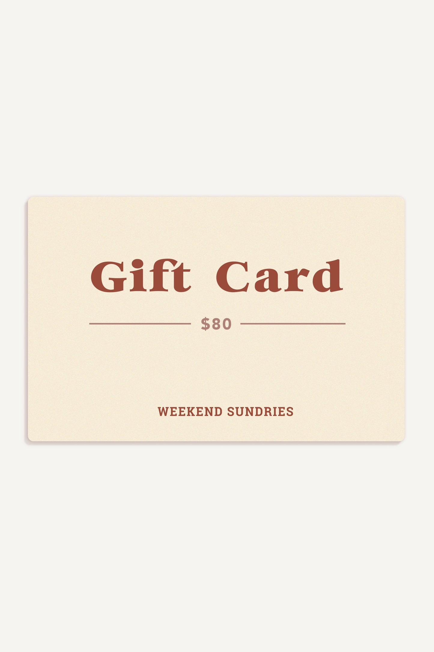 E-Gift Card 80