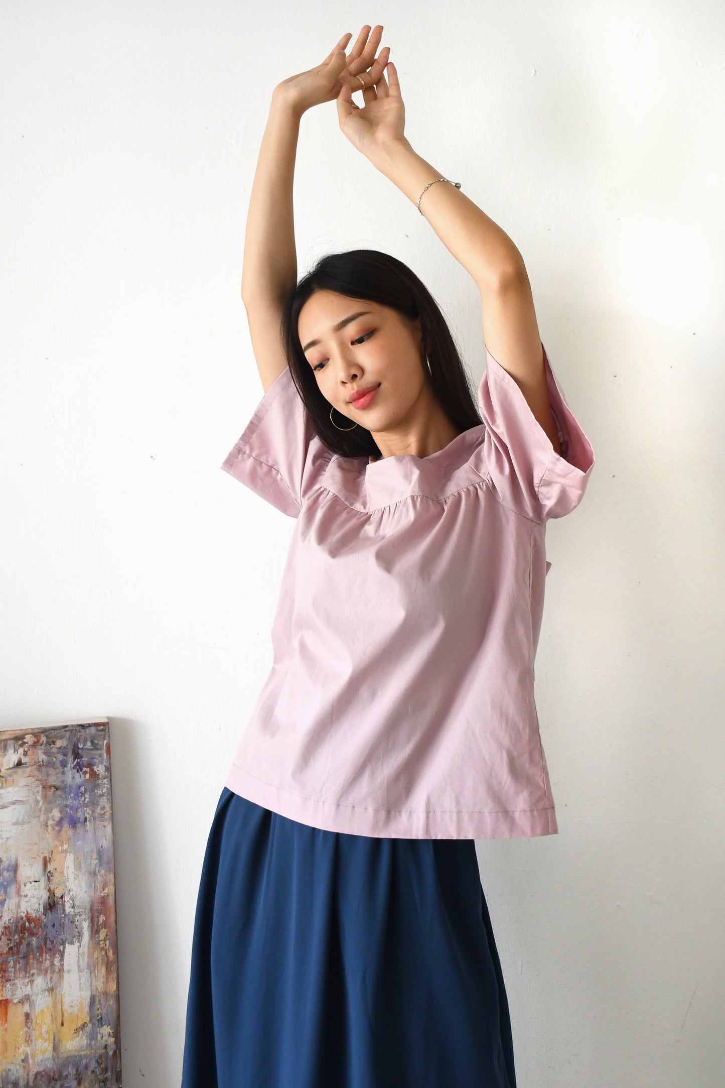 Heidi Blouse / Lilac