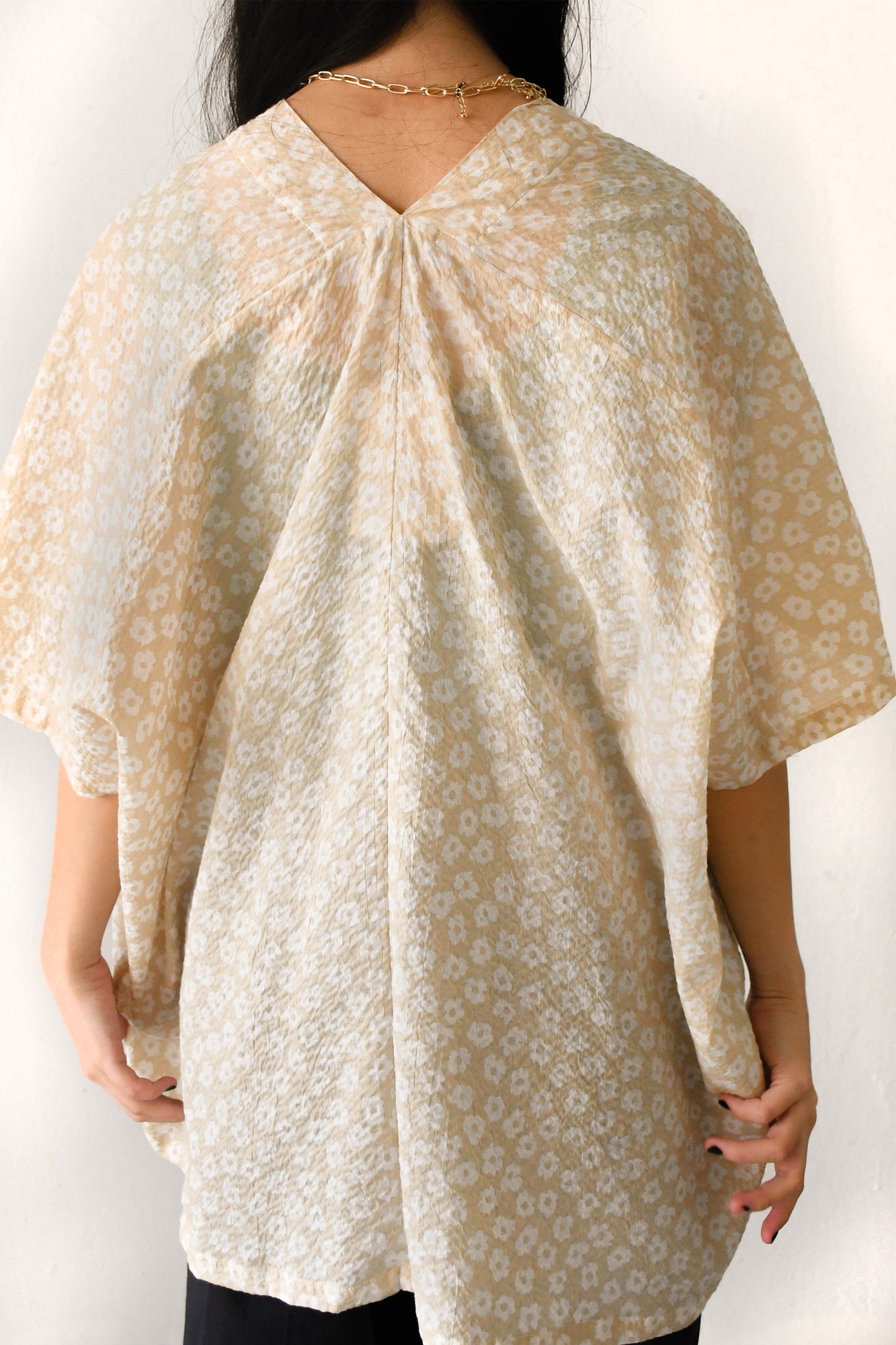 ZW Kimono Outer / Sand Daisy