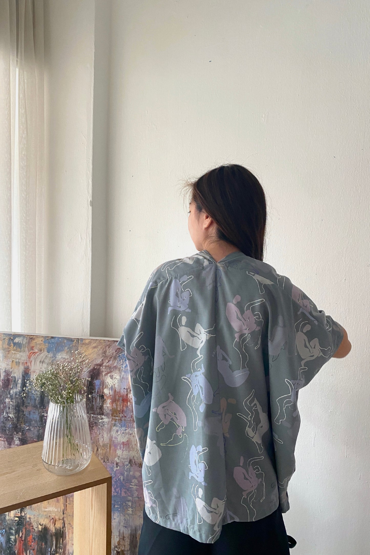 Prints Kimono Outer / Laze