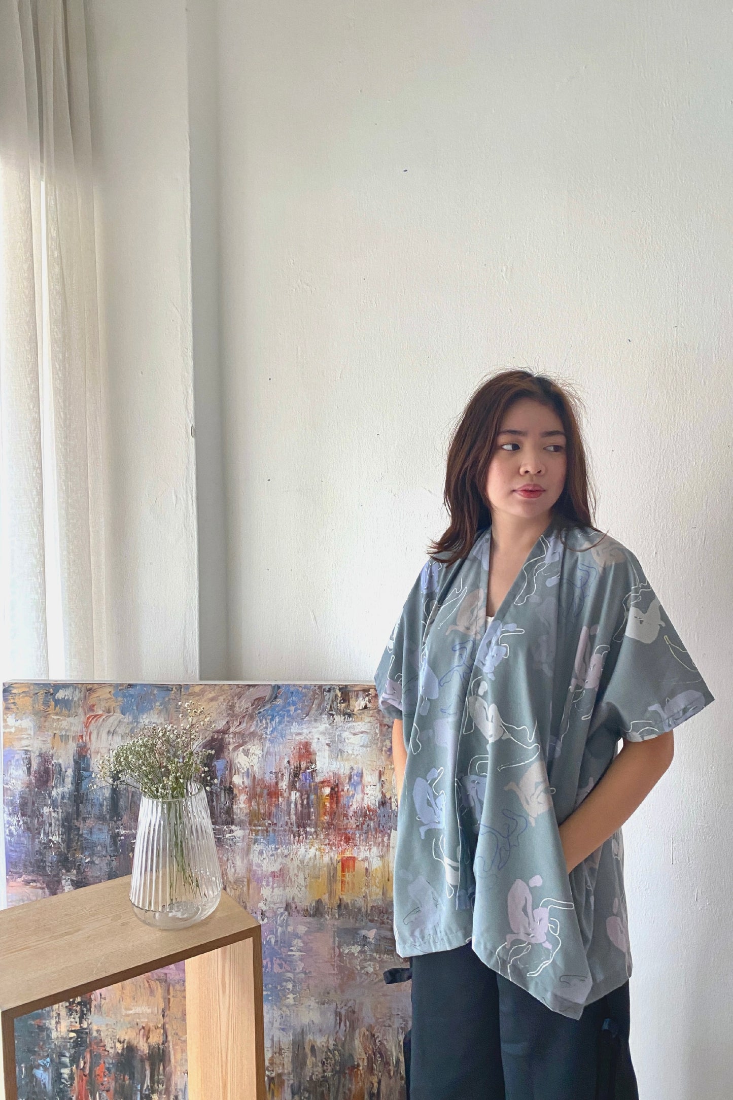 Prints Kimono Outer / Laze