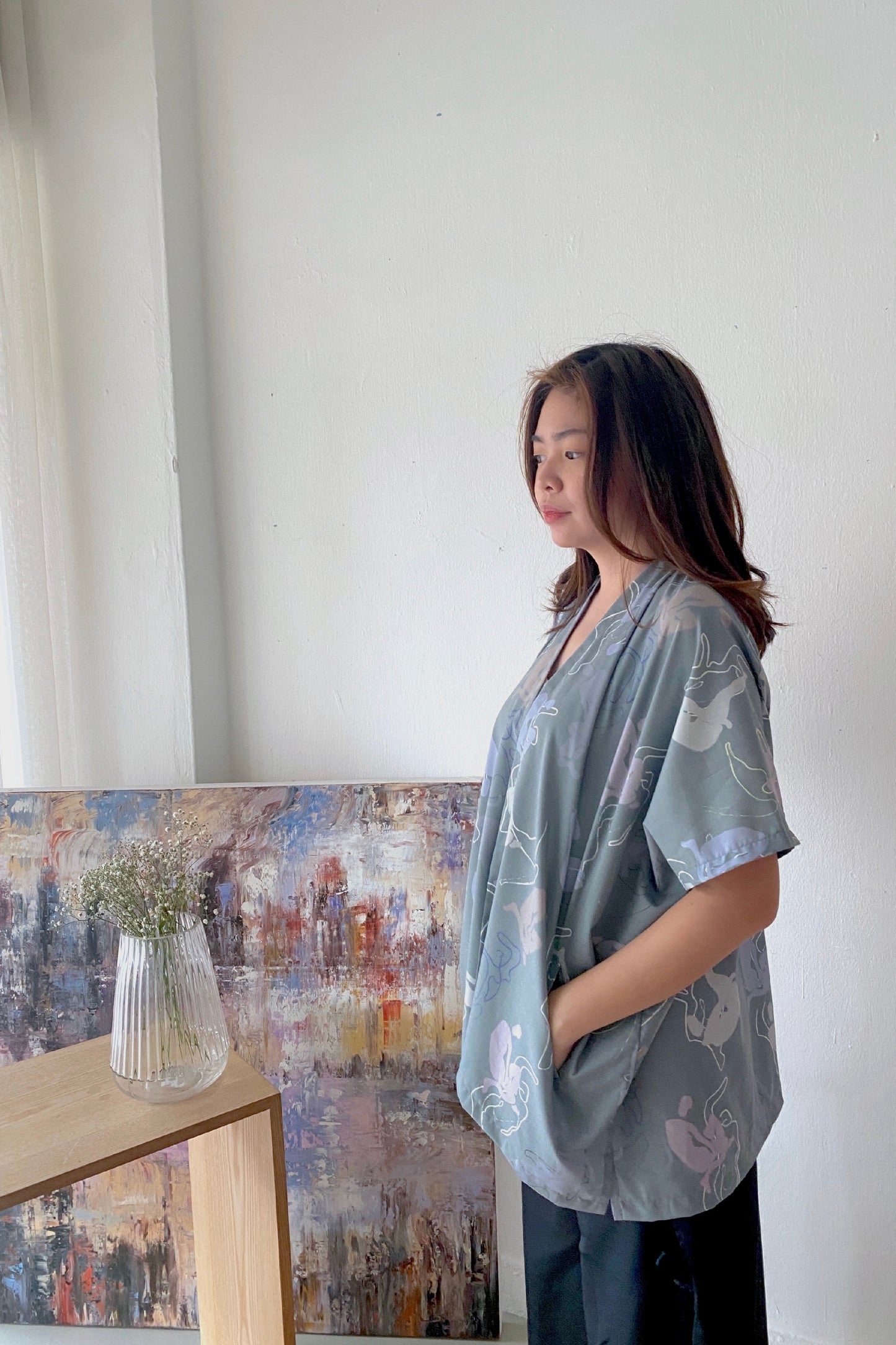 Prints Kimono Outer / Laze