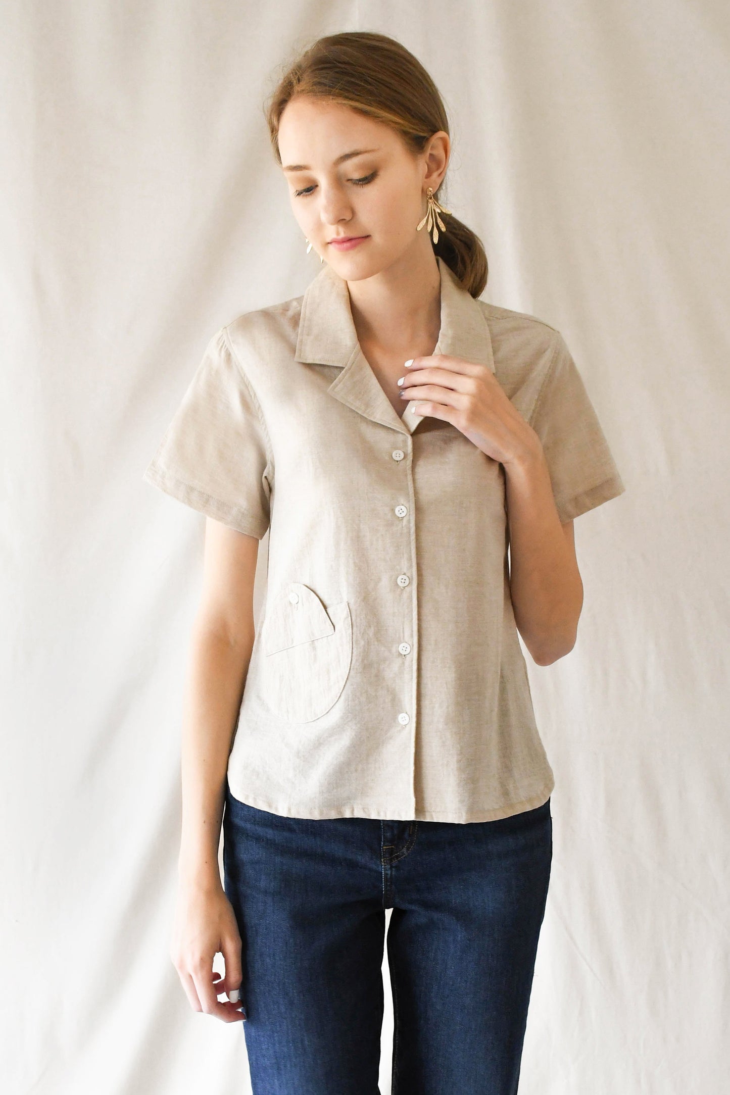 Cloud Blouse / Sand