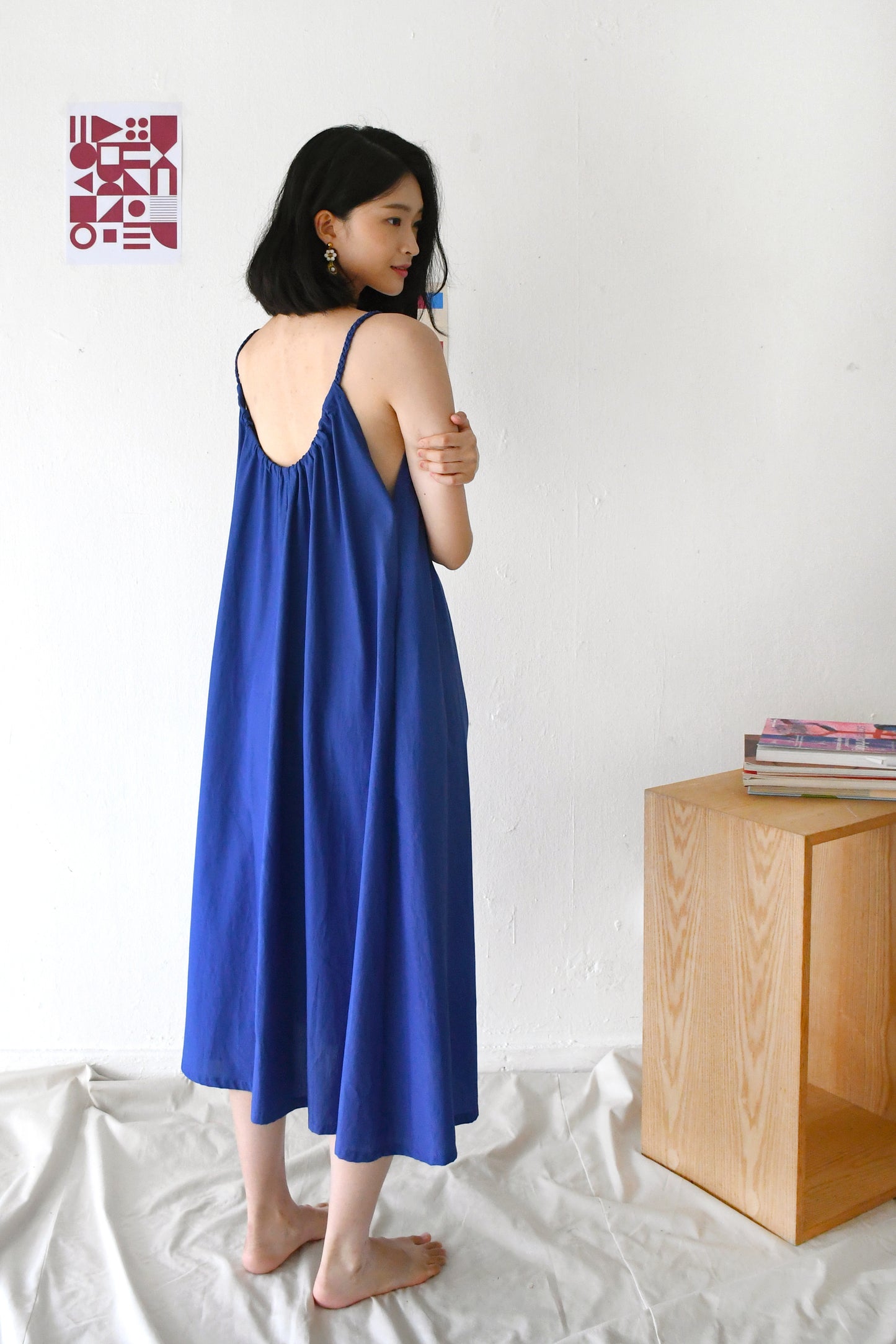 Gwen Maxi Dress/ Indigo