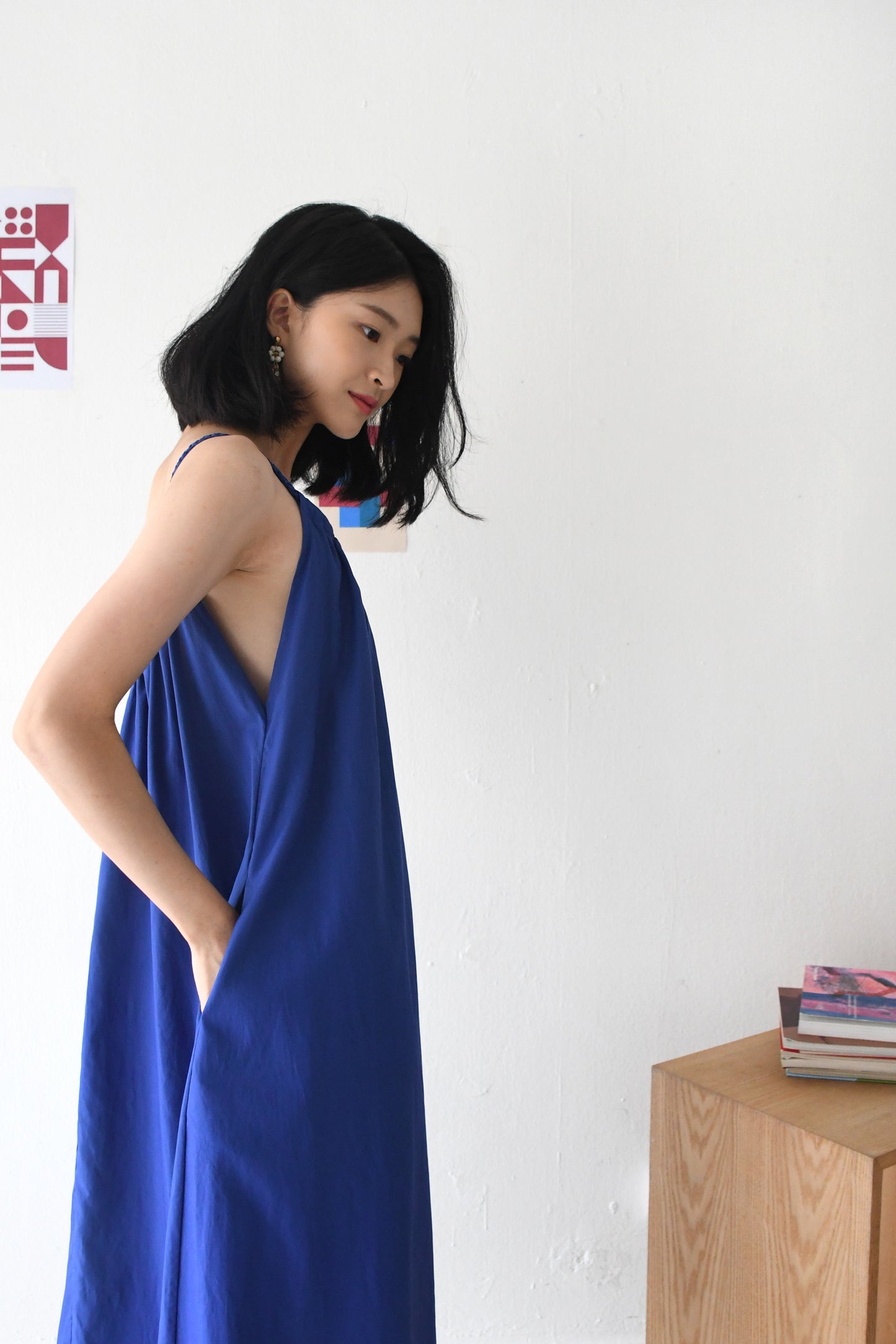 Gwen Maxi Dress/ Indigo