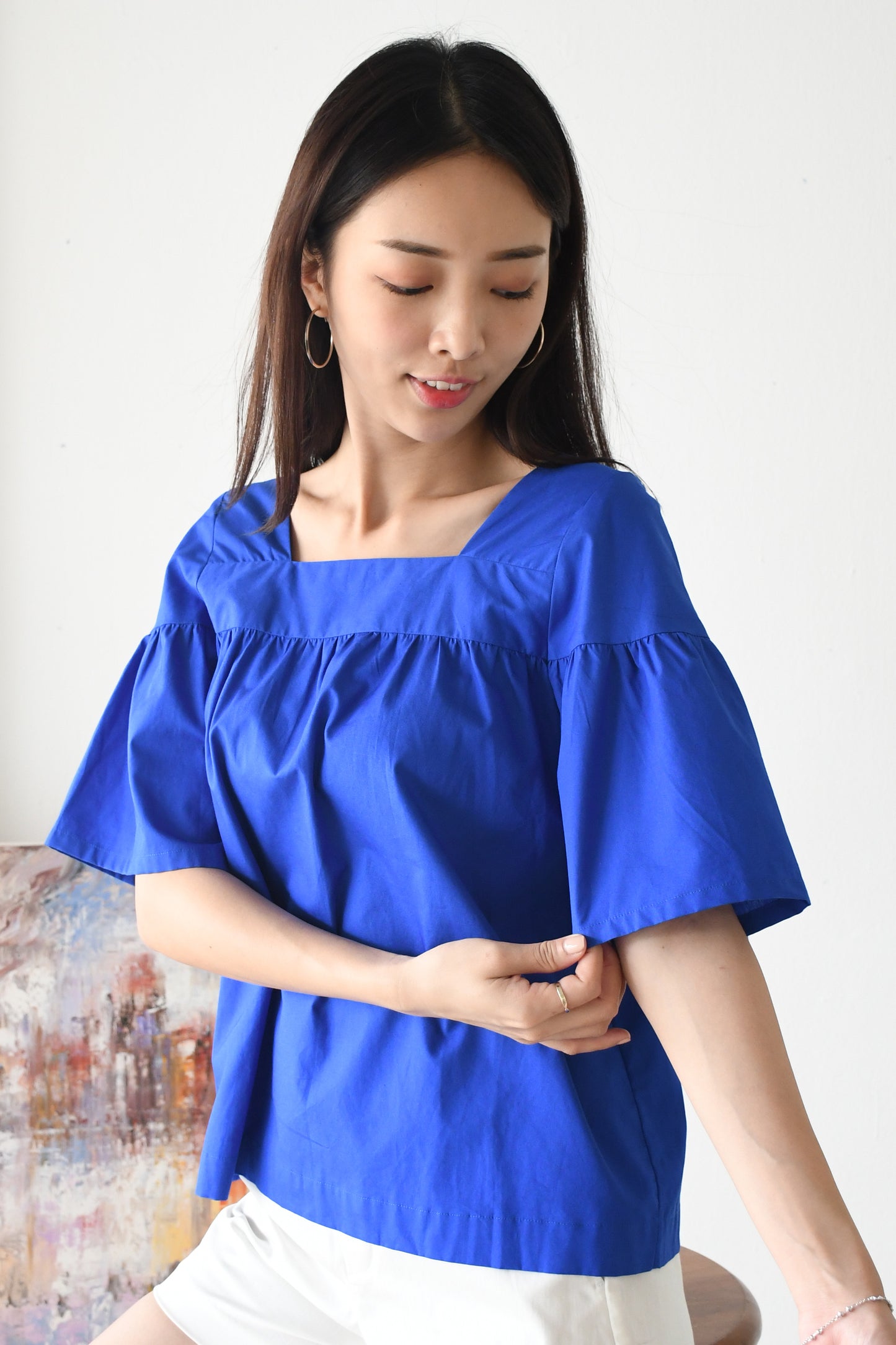 Heidi Blouse / Cobalt