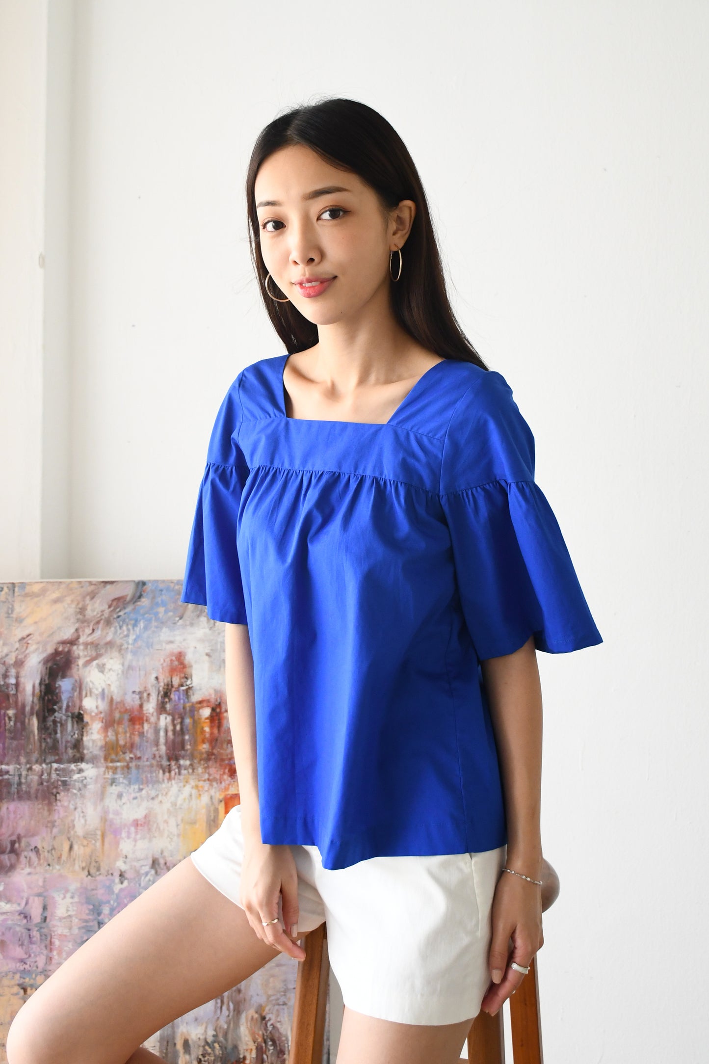 Heidi Blouse / Cobalt