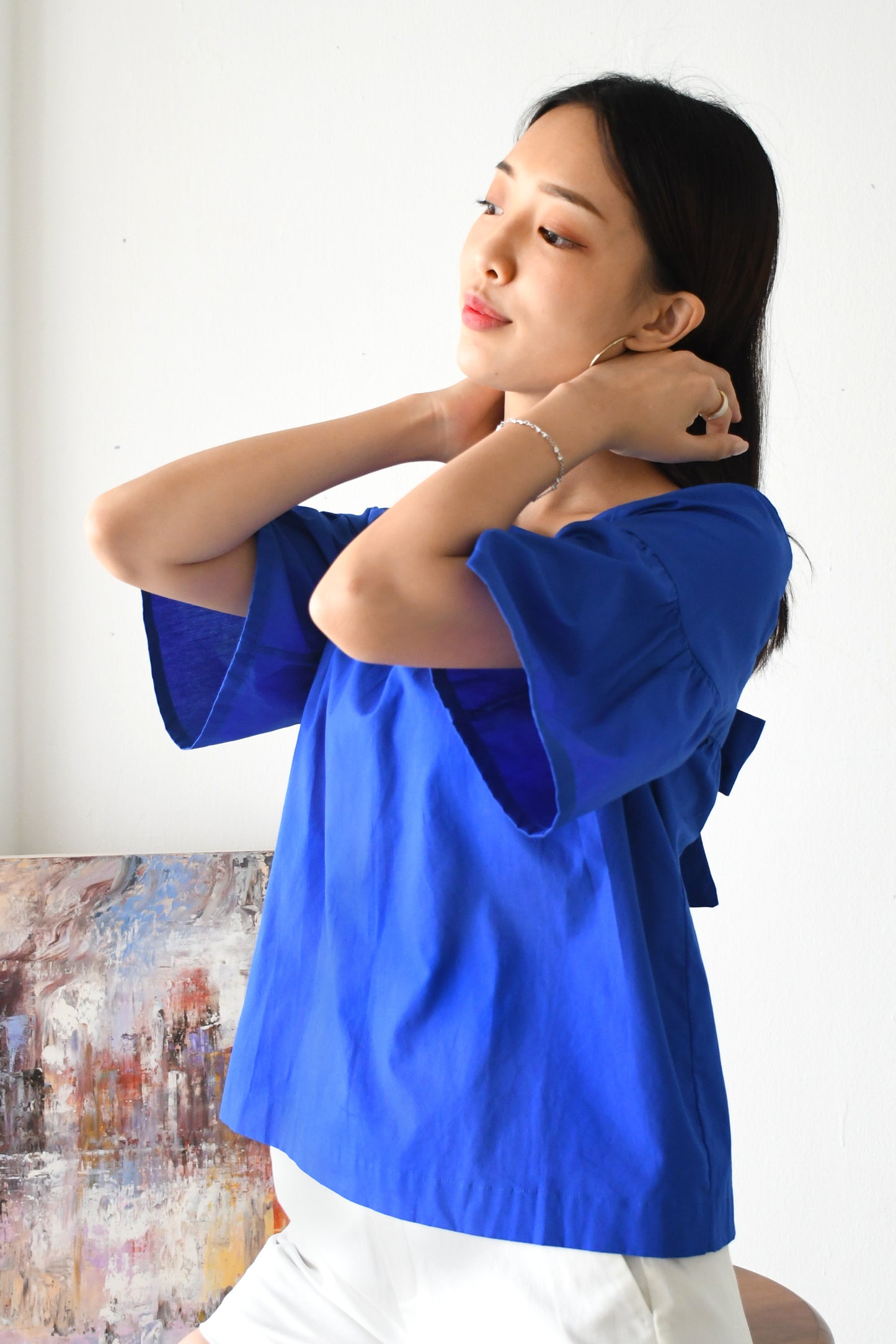 Heidi Blouse / Cobalt