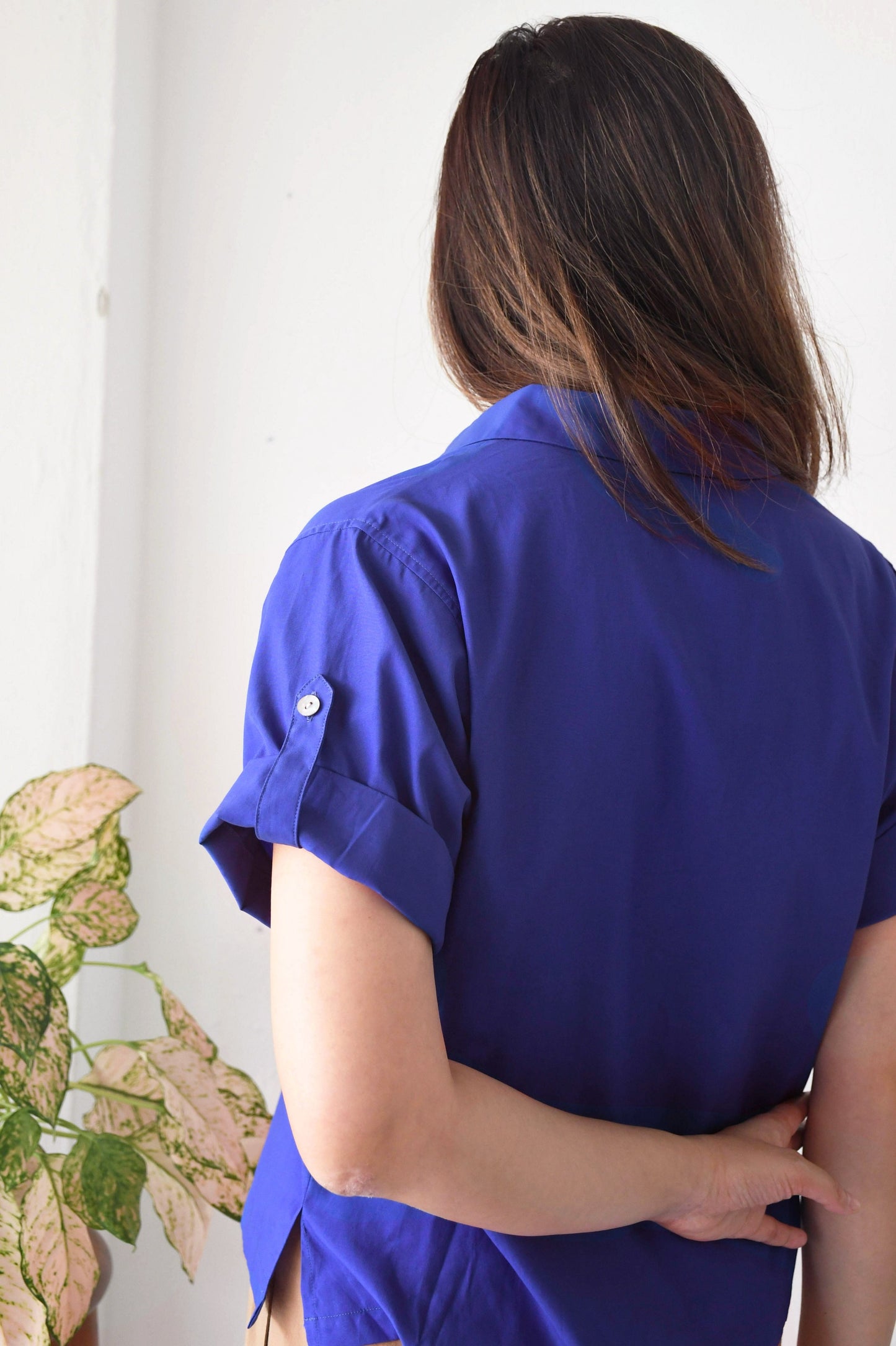 Ingrid Button-Up/ Indigo