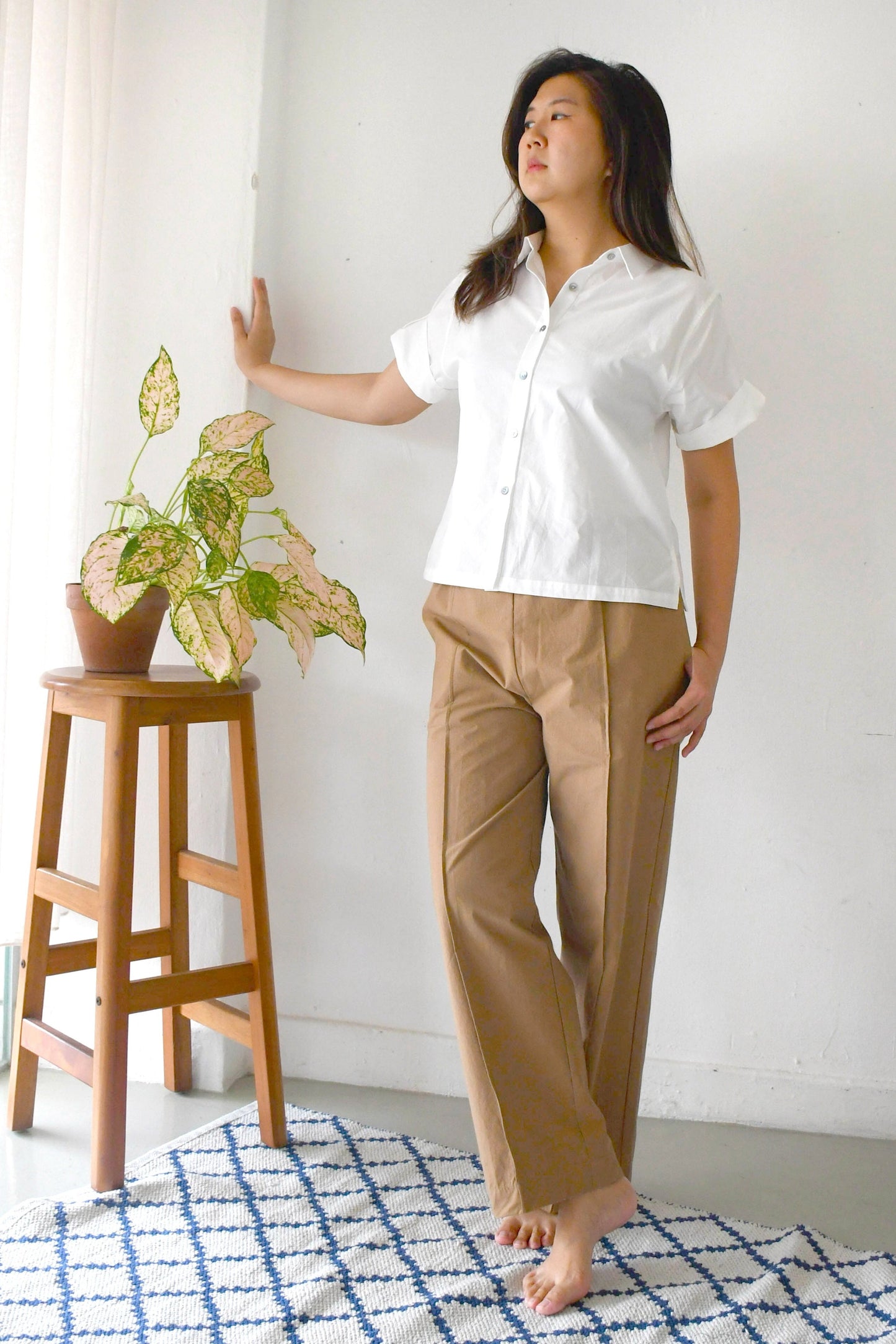 Ingrid Button-Up/ White