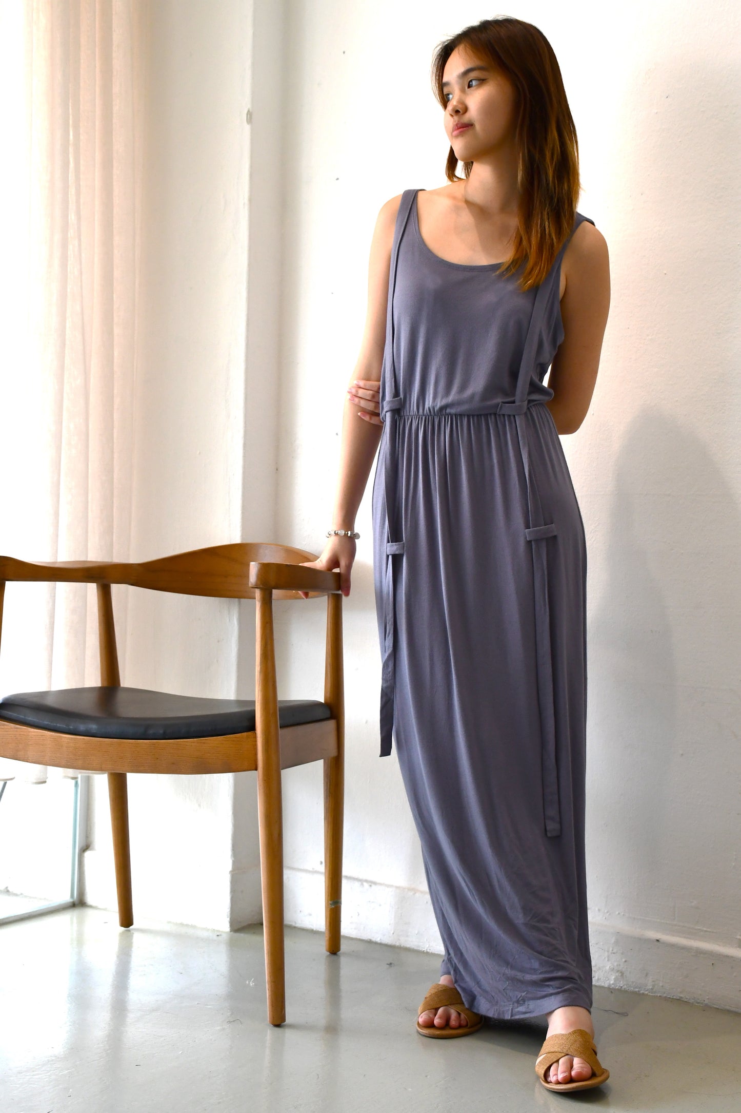 Archive Sale / Jersey Maxi Dress / Purple