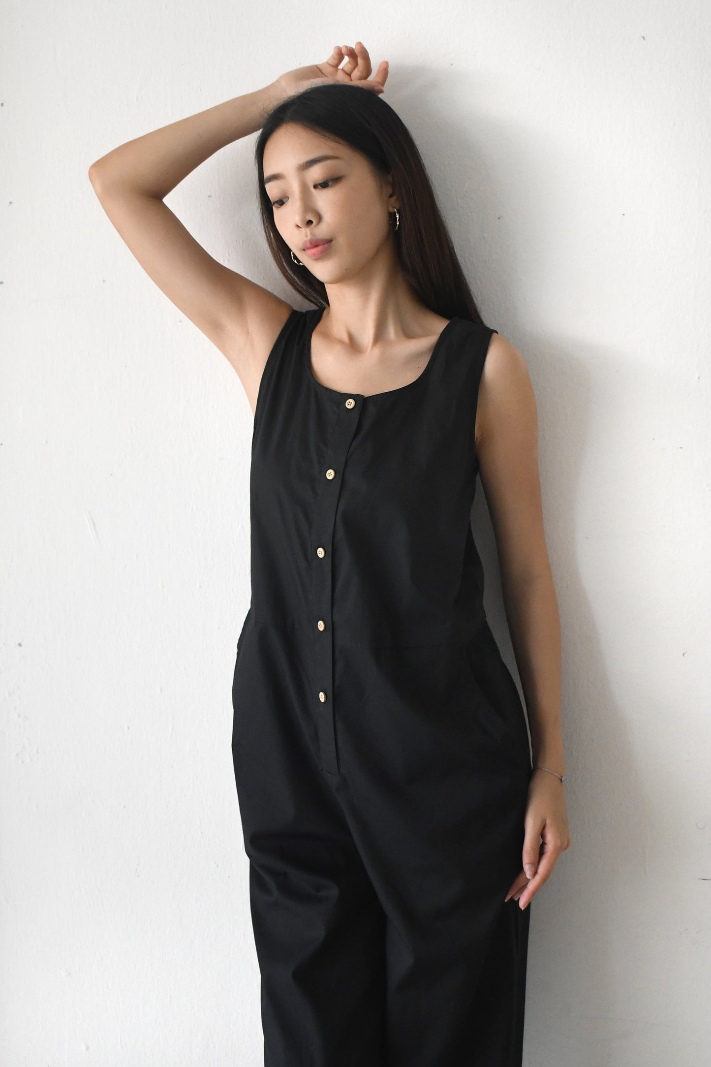 Liz Jumpsuit/ Charcoal