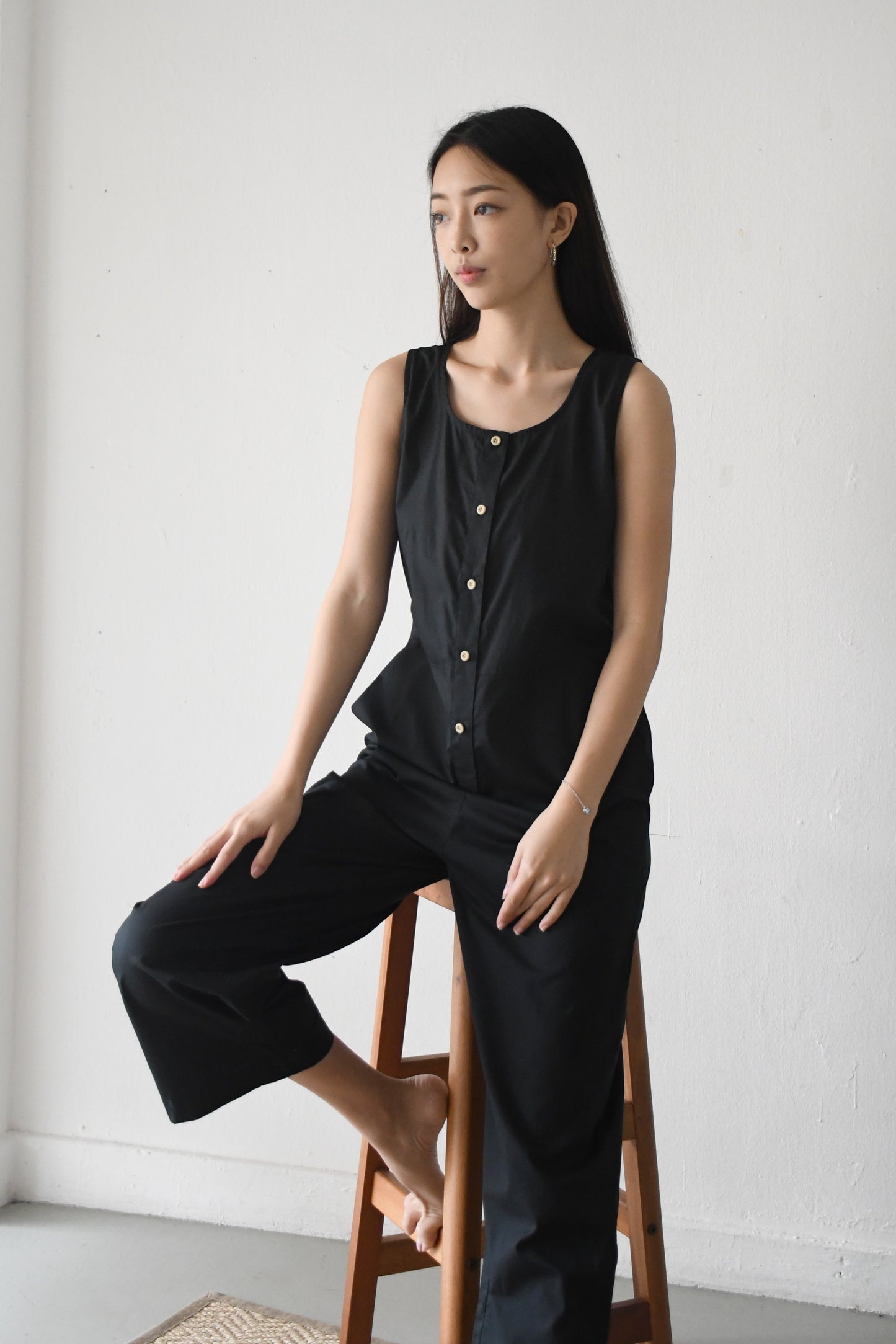 Liz Jumpsuit/ Charcoal