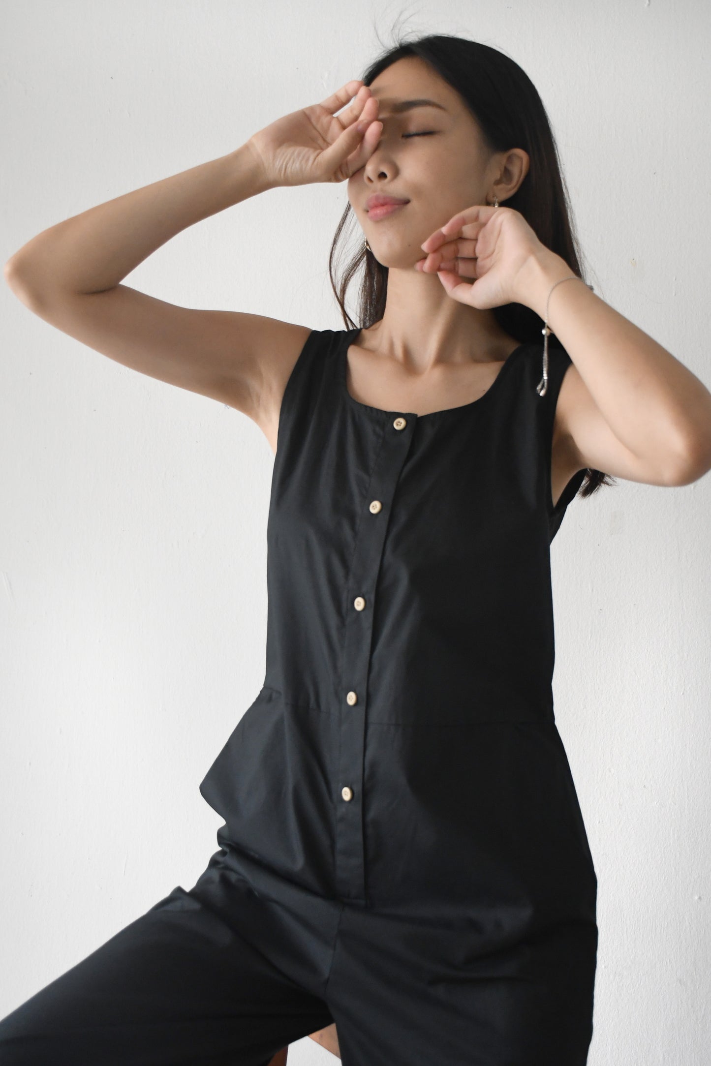 Liz Jumpsuit/ Charcoal