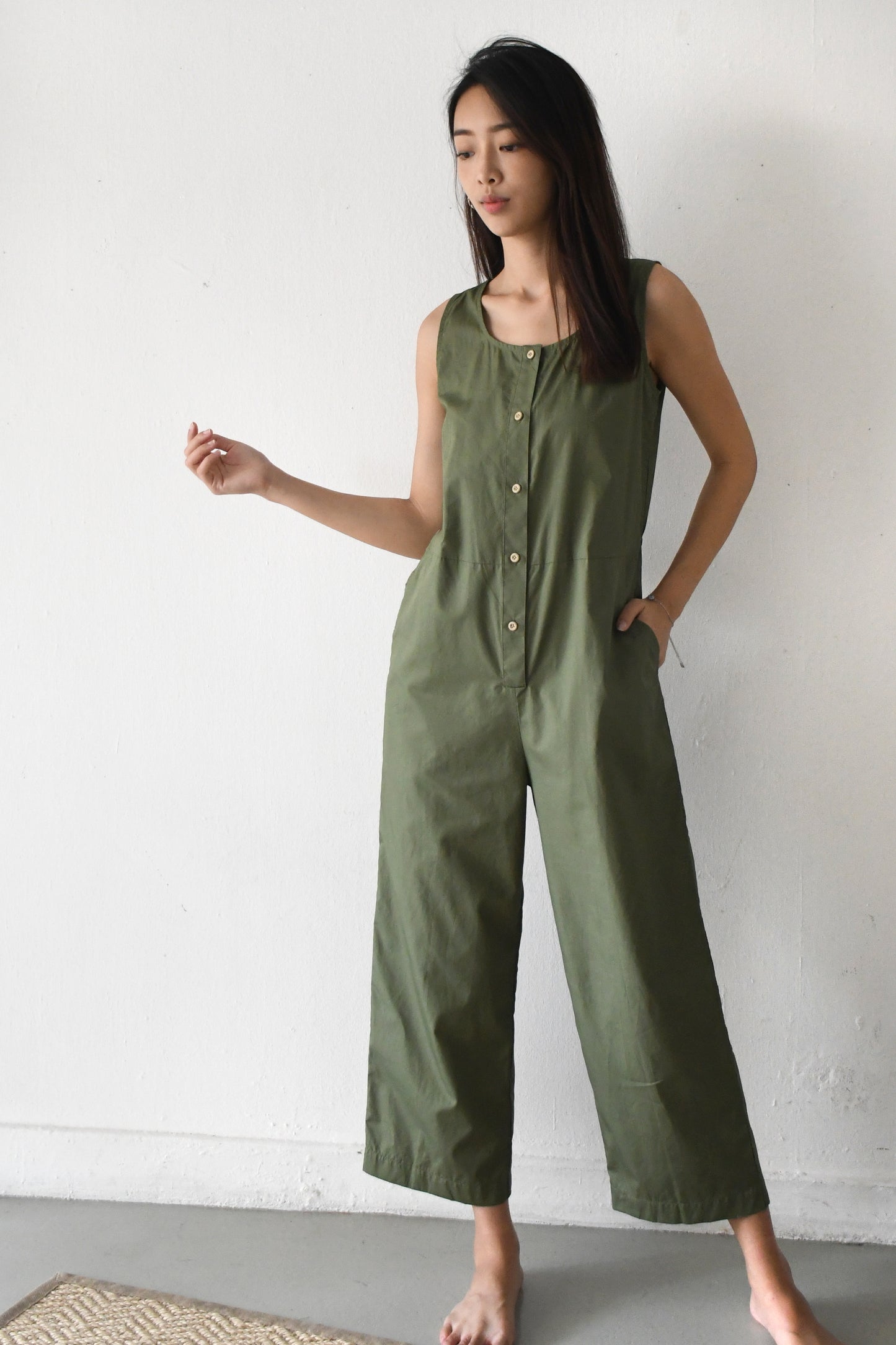 Liz Jumpsuit/ Olive