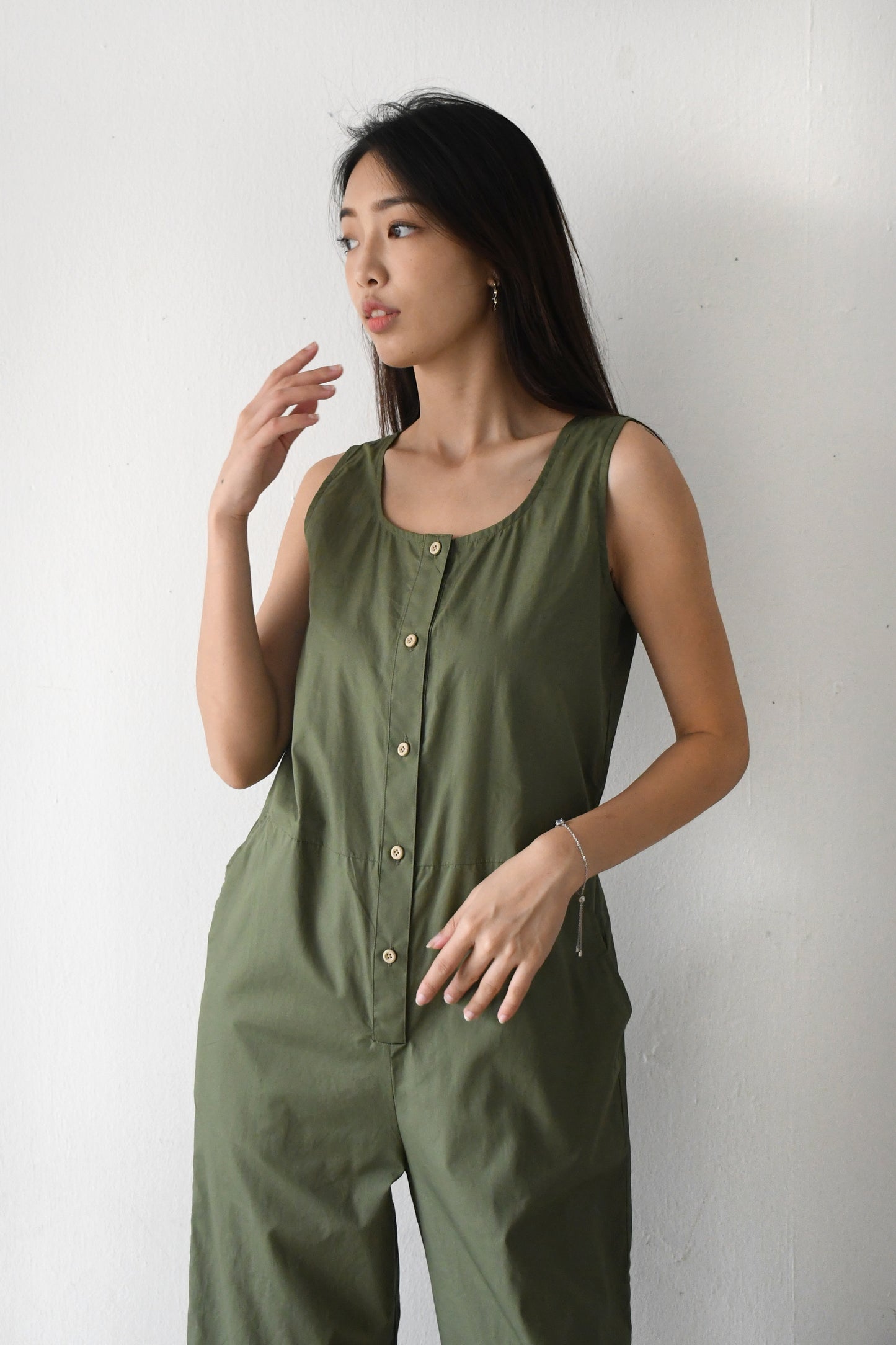 Liz Jumpsuit/ Olive