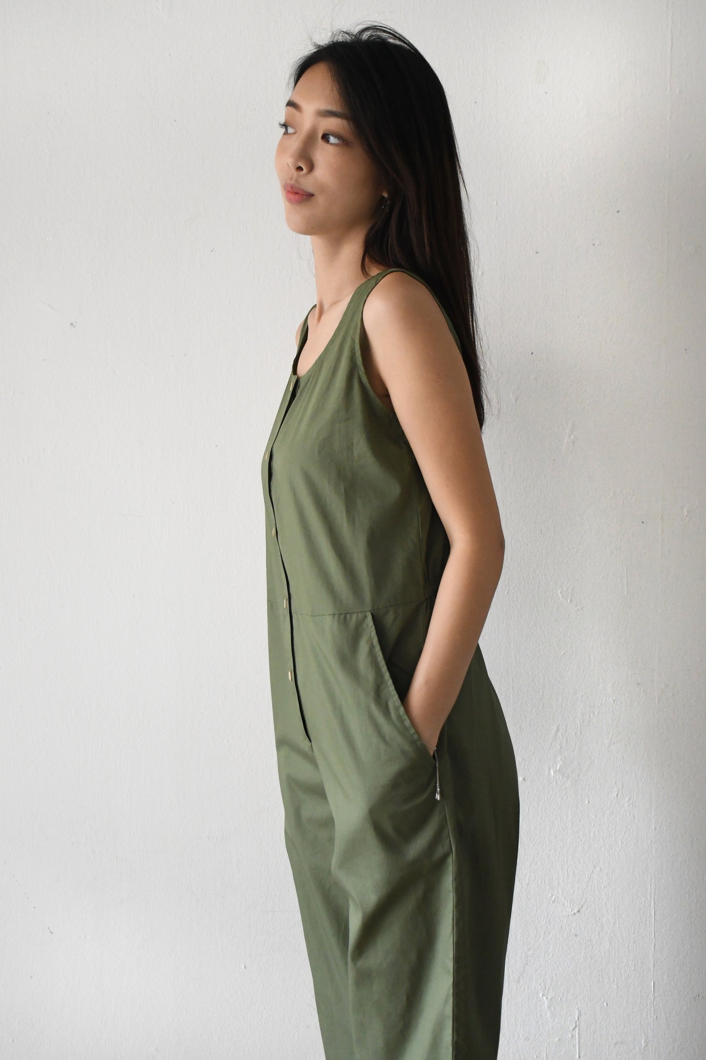 Liz Jumpsuit/ Olive