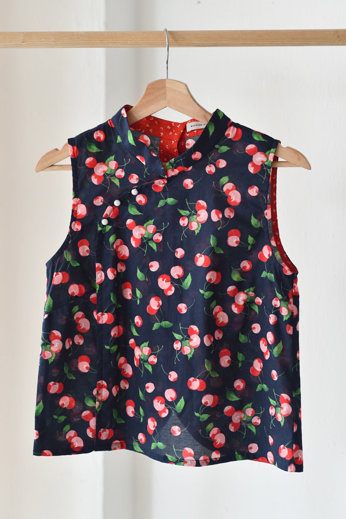 Mandarin Shell Top / Cherries