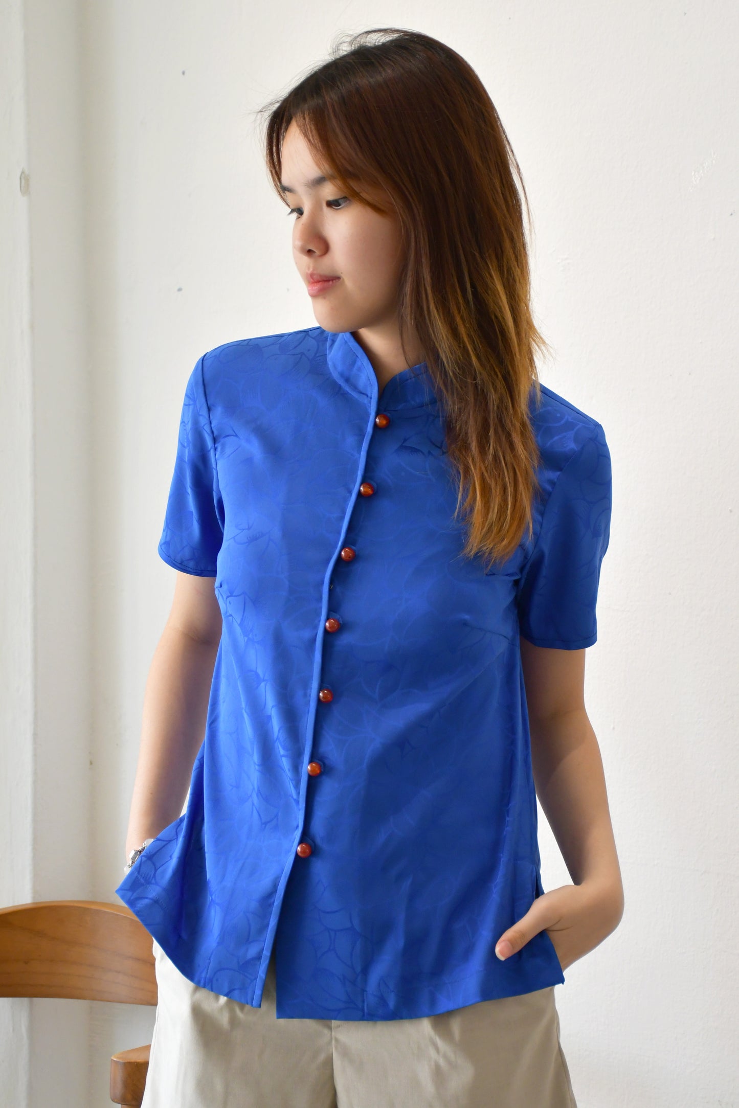 Archive Sale / Samfu Blouse / Cobalt