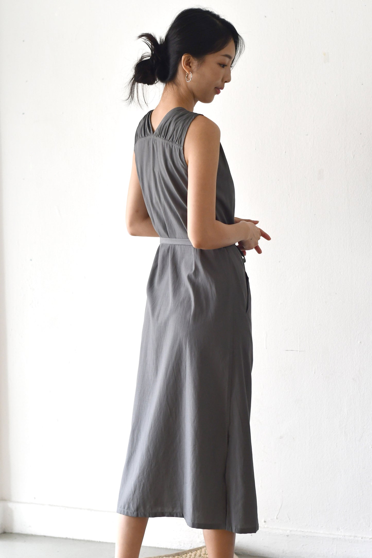 Tania Maxi Dress/ Pewter
