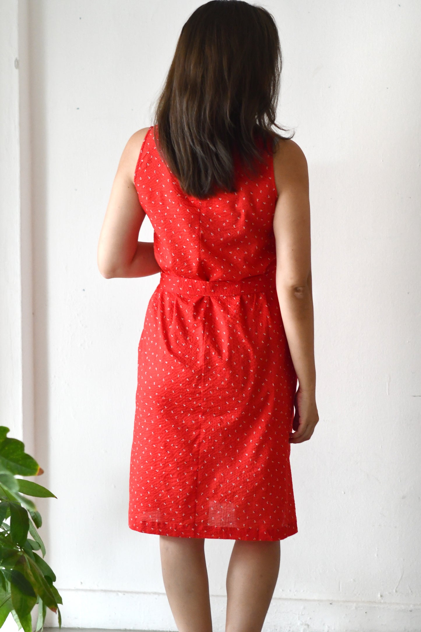 Ease Shift Dress / Red Dazzle