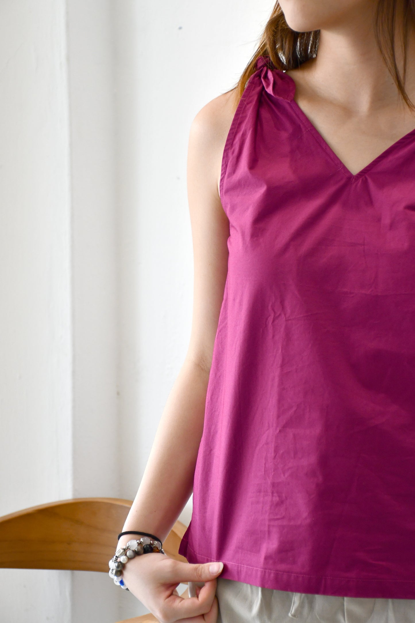 Archive Sale/ Stephy Top / Plum