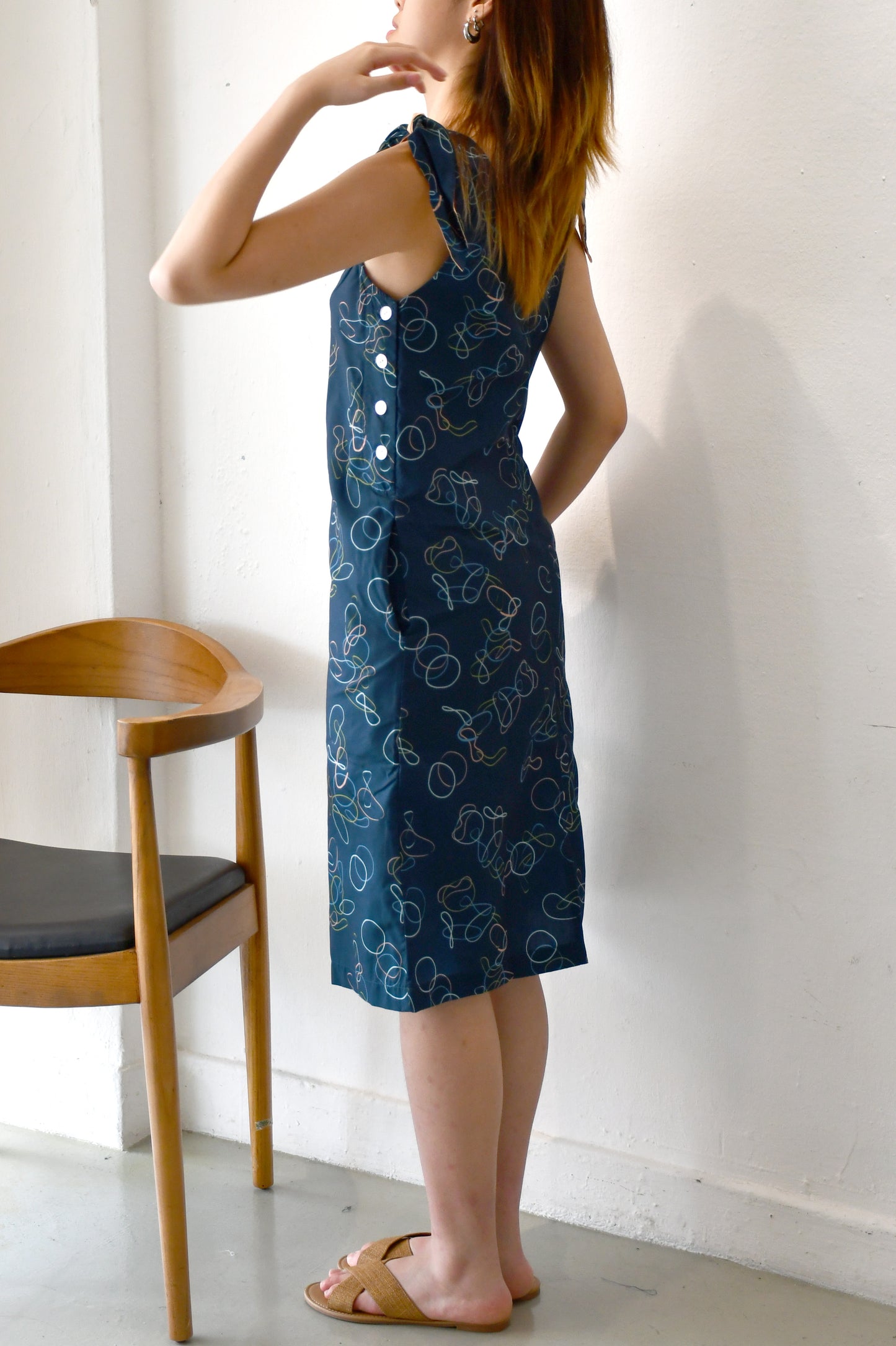 Archive Sale / Prints Thea Dress / Multi-loops