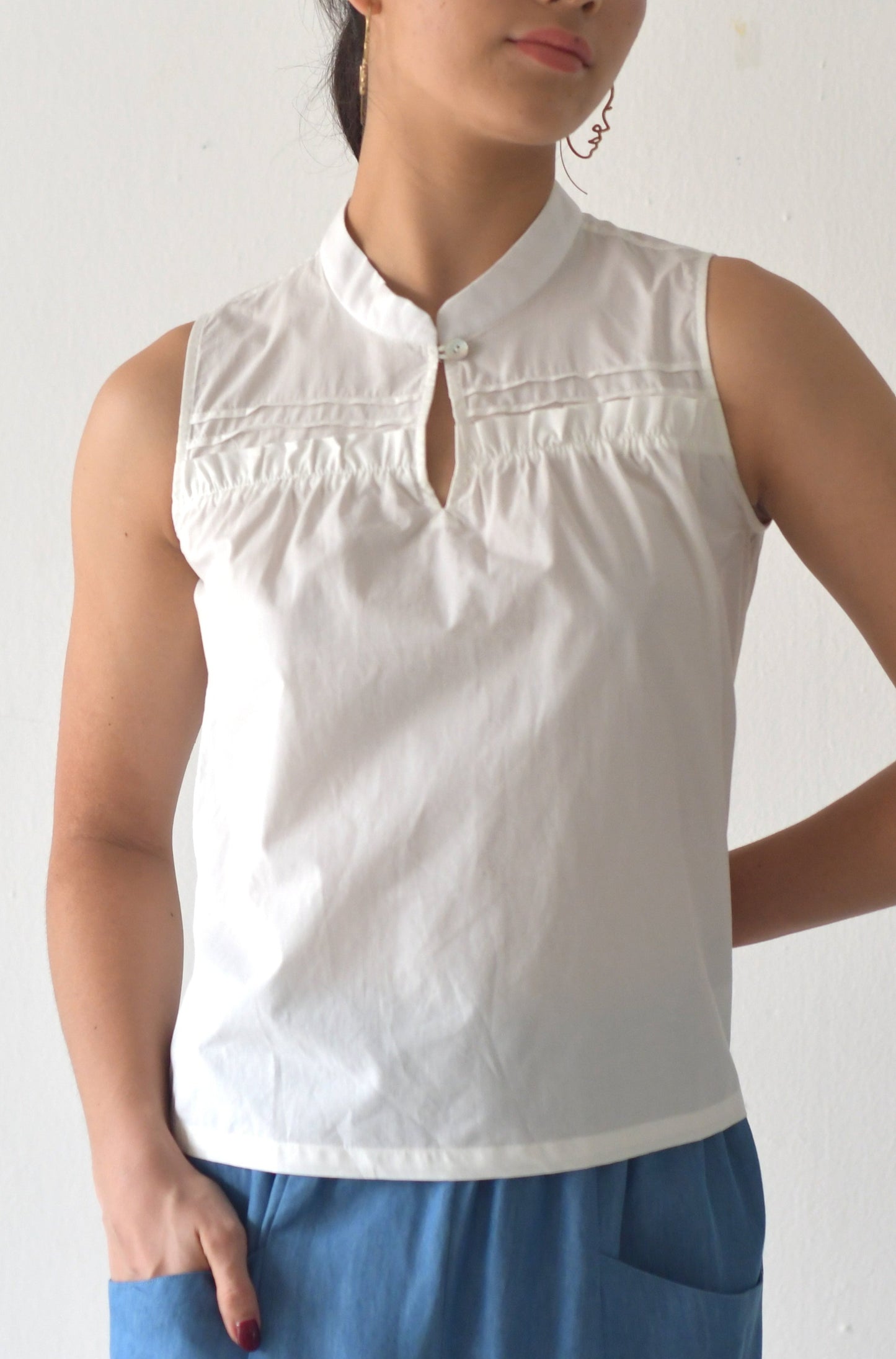 Etna Blouse / White