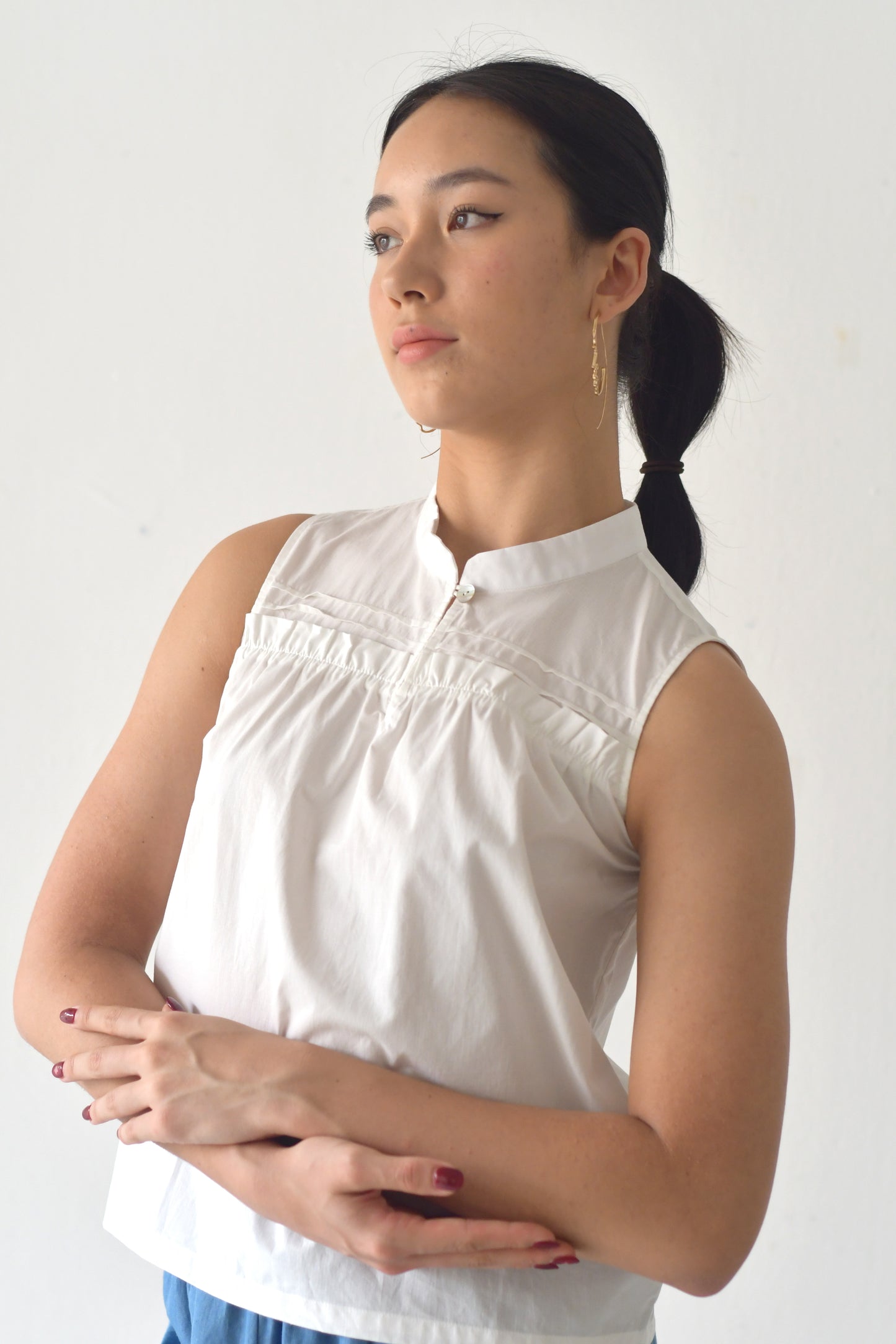 Etna Blouse / White