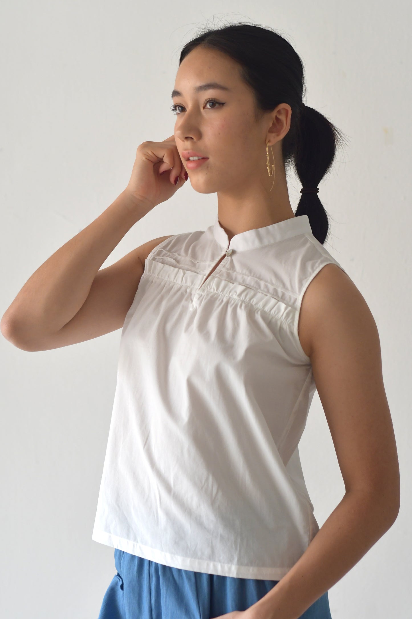 Etna Blouse / White