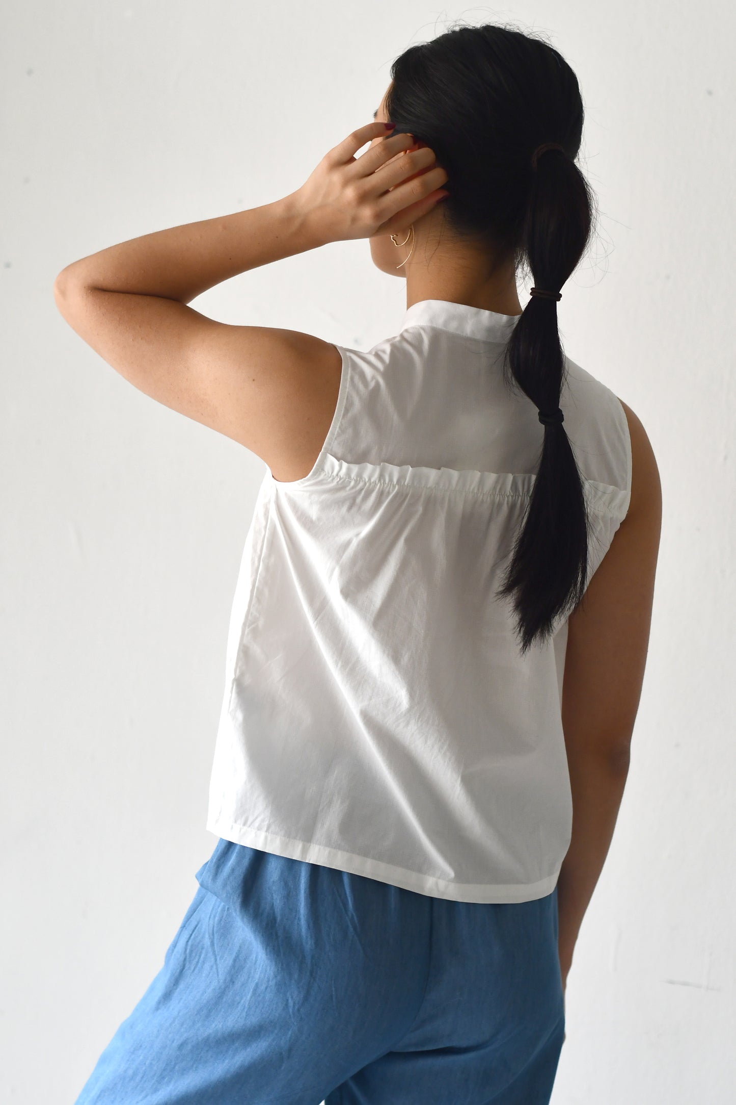 Etna Blouse / White