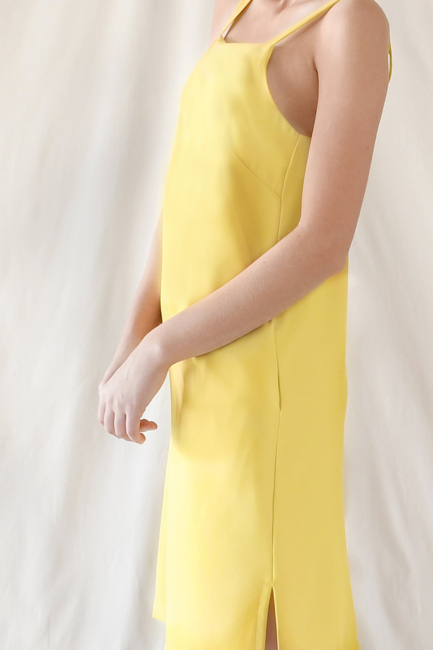 Cami Slip Dress / Lemon