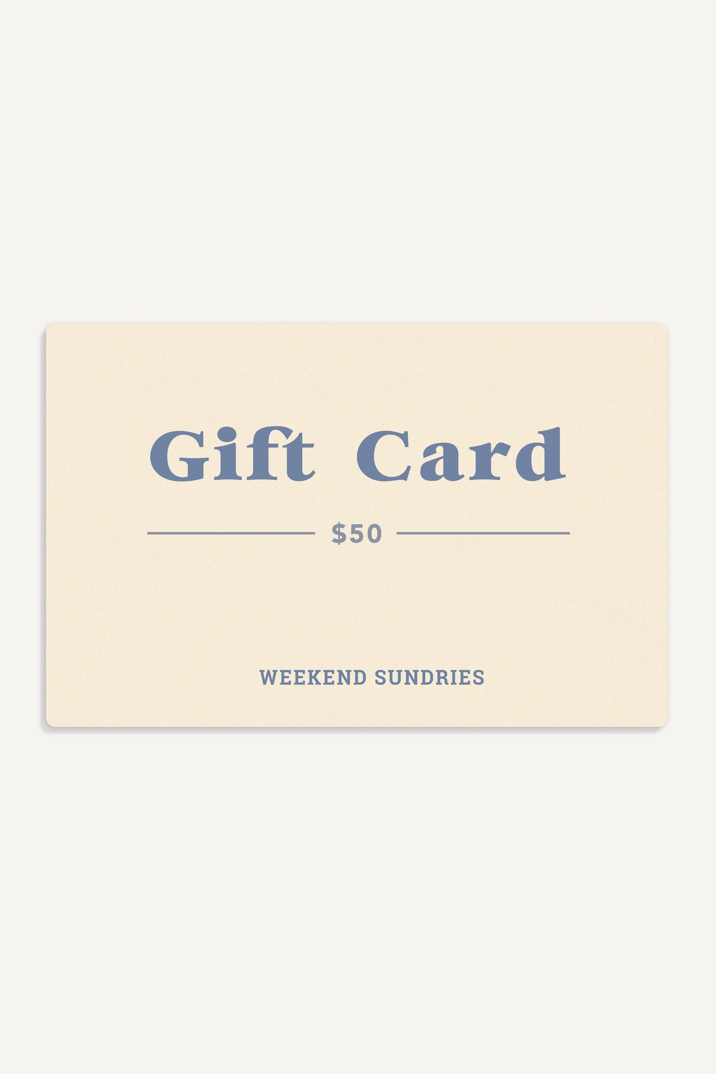 E-Gift Card 50