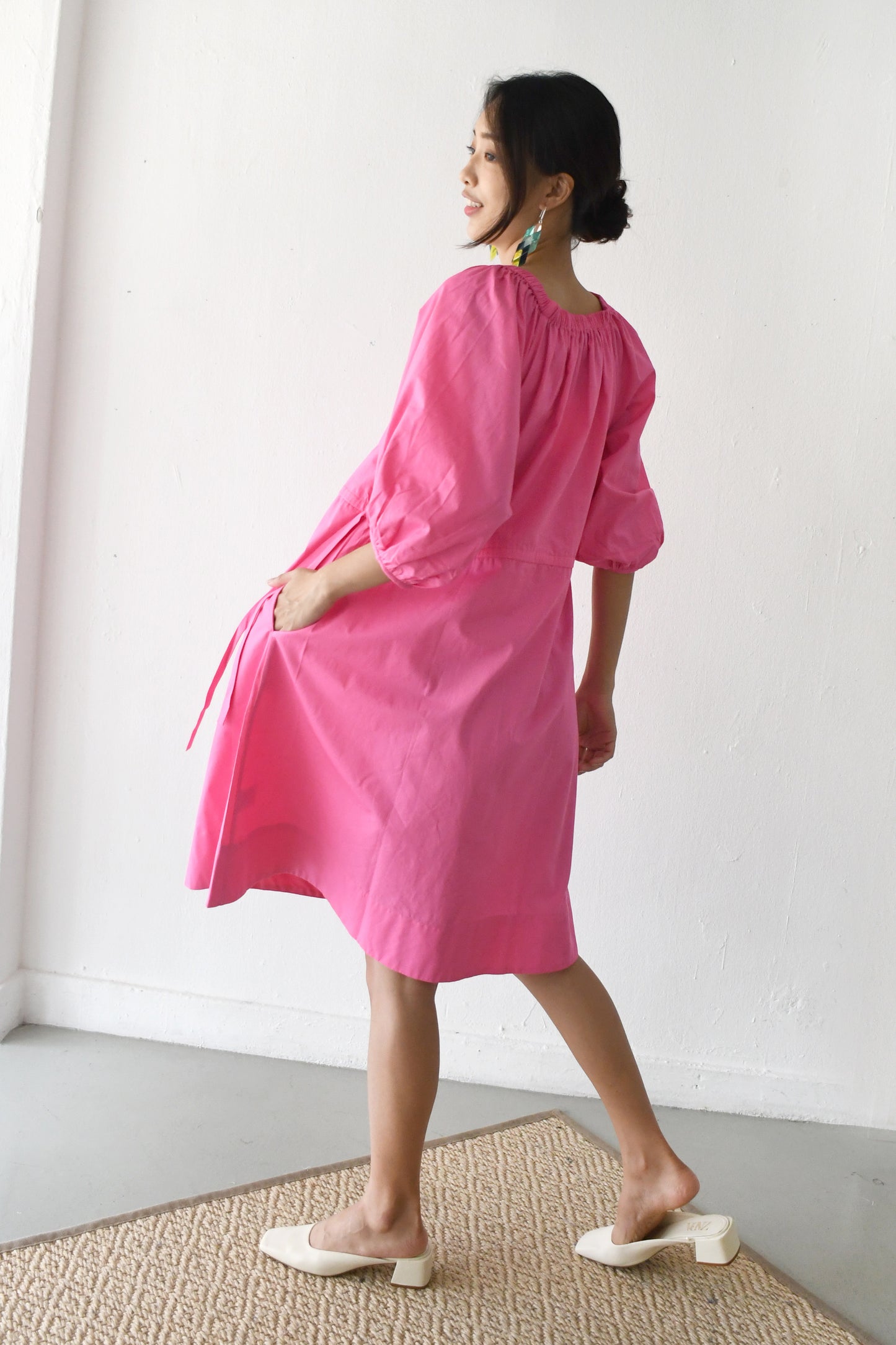 Matilda Dress / Flamingo