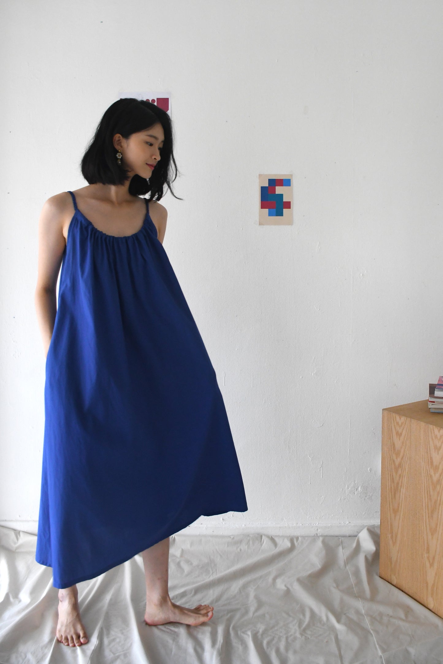 Gwen Maxi Dress/ Indigo