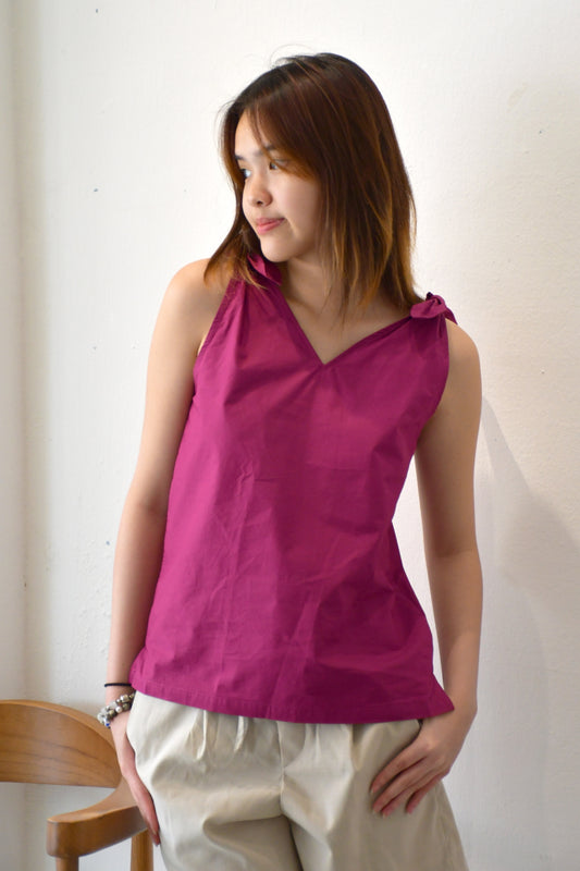 Archive Sale/ Stephy Top / Plum